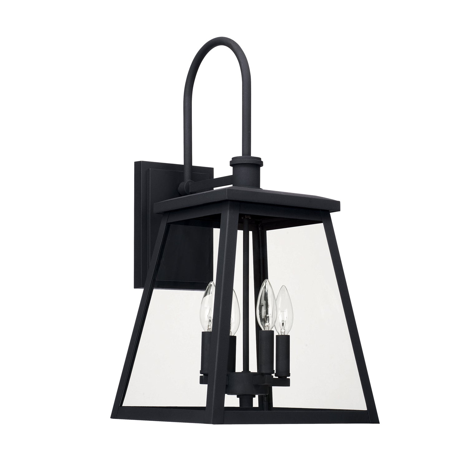 Capital Lighting 926841BK  Belmore Outdoor Black