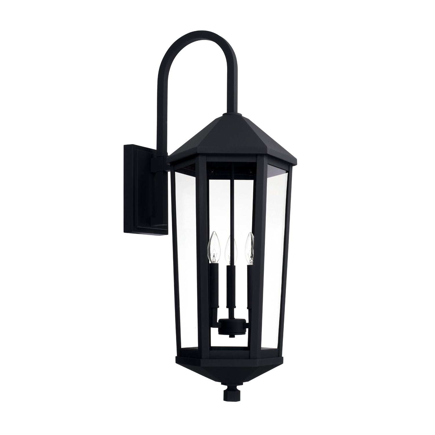 Capital Lighting 926932BK  Ellsworth Outdoor Black