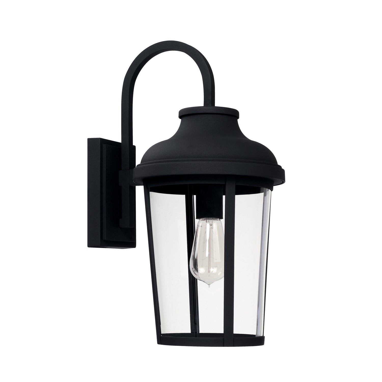 Capital Lighting 927011BK  Dunbar Outdoor Black