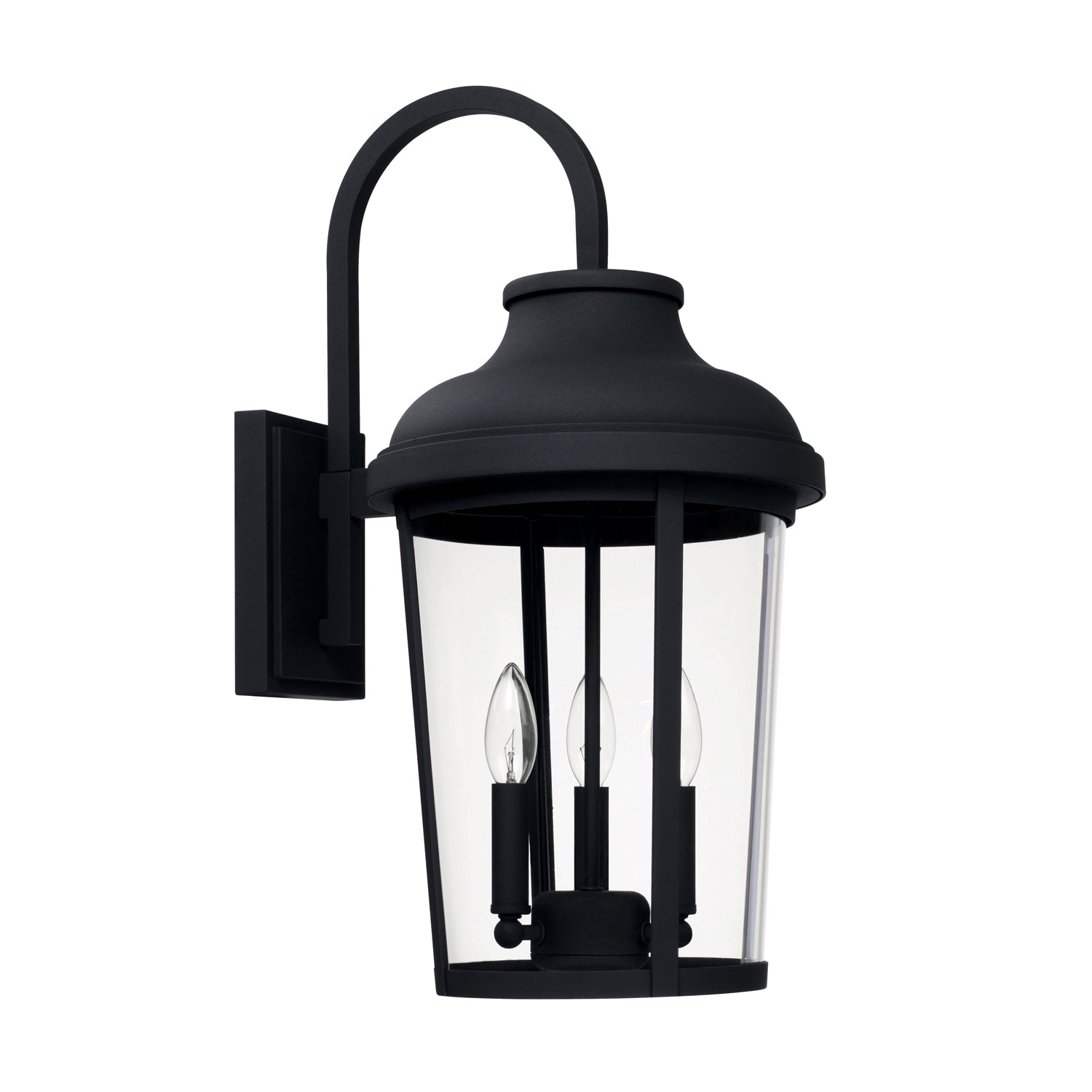 Capital Lighting 927031BK  Dunbar Outdoor Black