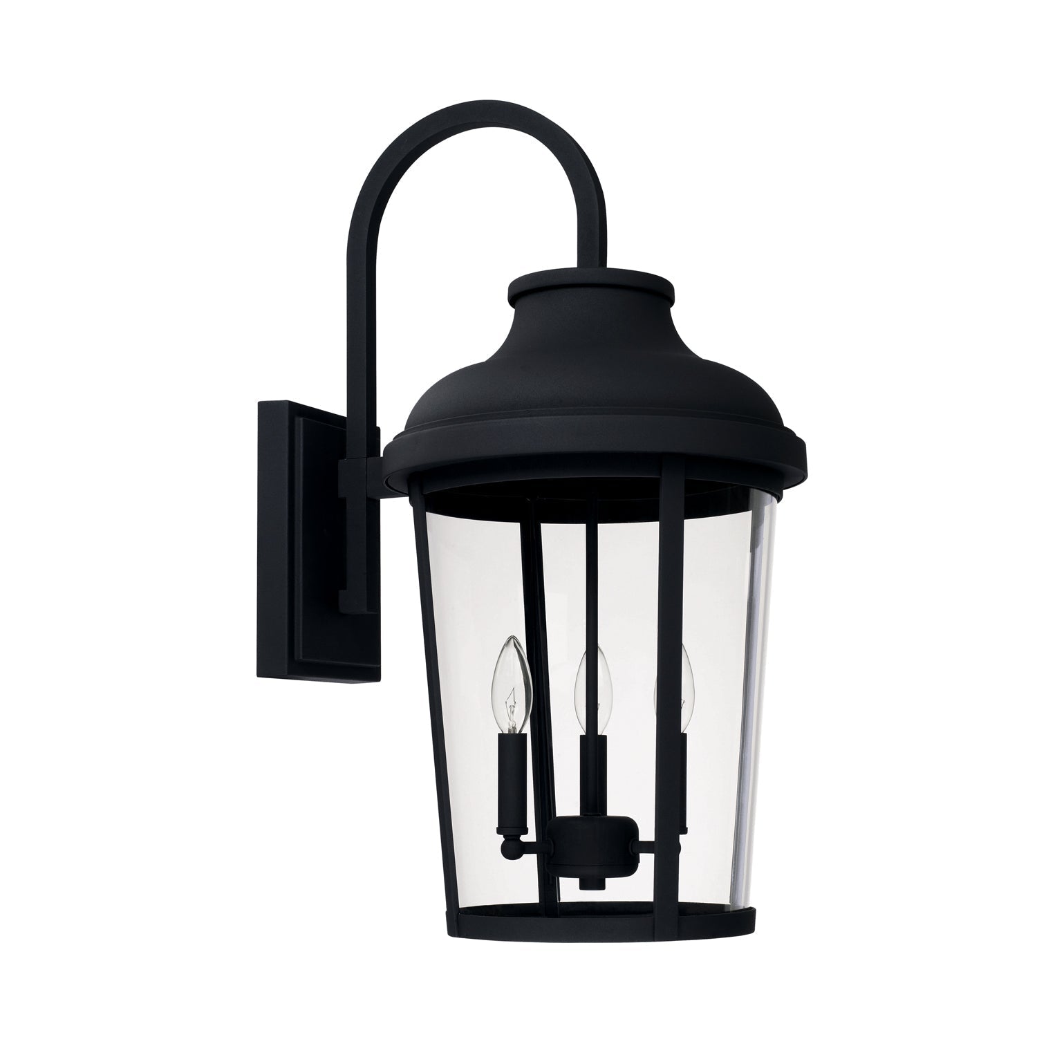 Capital Lighting 927032BK  Dunbar Outdoor Black