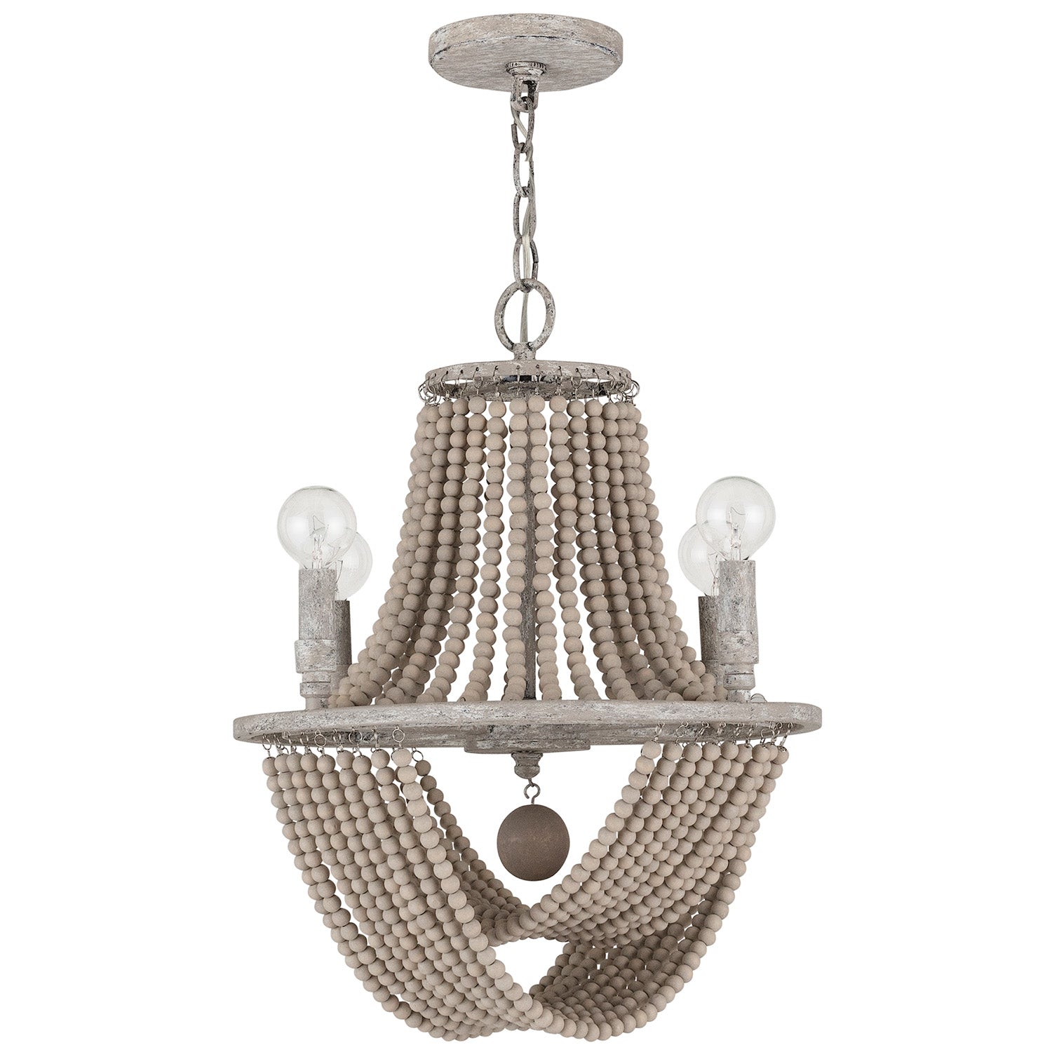 Capital Kayla 429541MS Chandelier Light - Mystic Sand