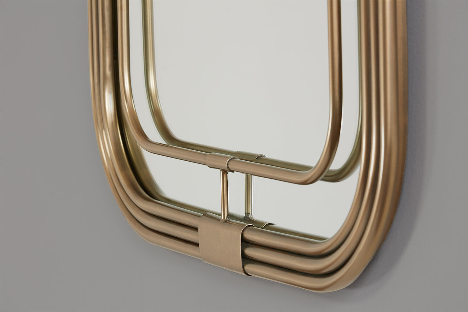 Capital Lighting 730201MM  Mirror Mirror Aged Brass