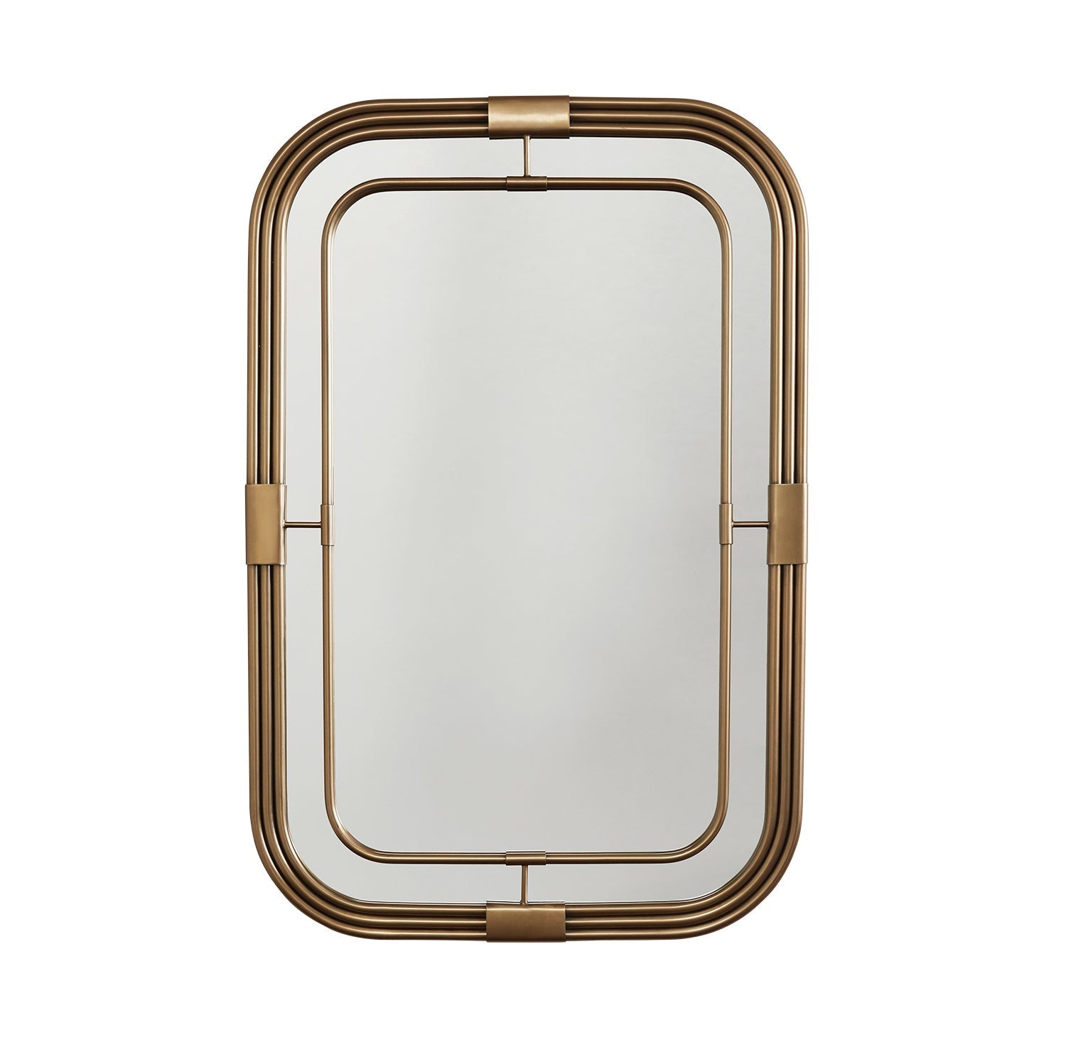 Capital Lighting 730201MM  Mirror Mirror Aged Brass