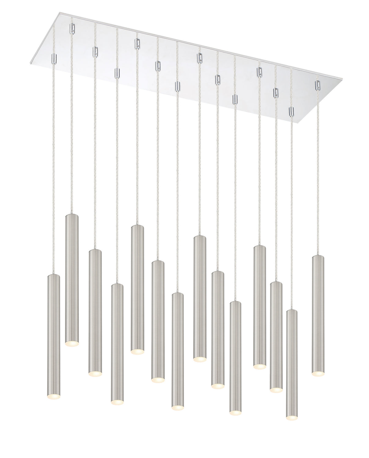 Z-Lite Forest 917MP12-BN-LED-14LCH Pendant Light - Chrome