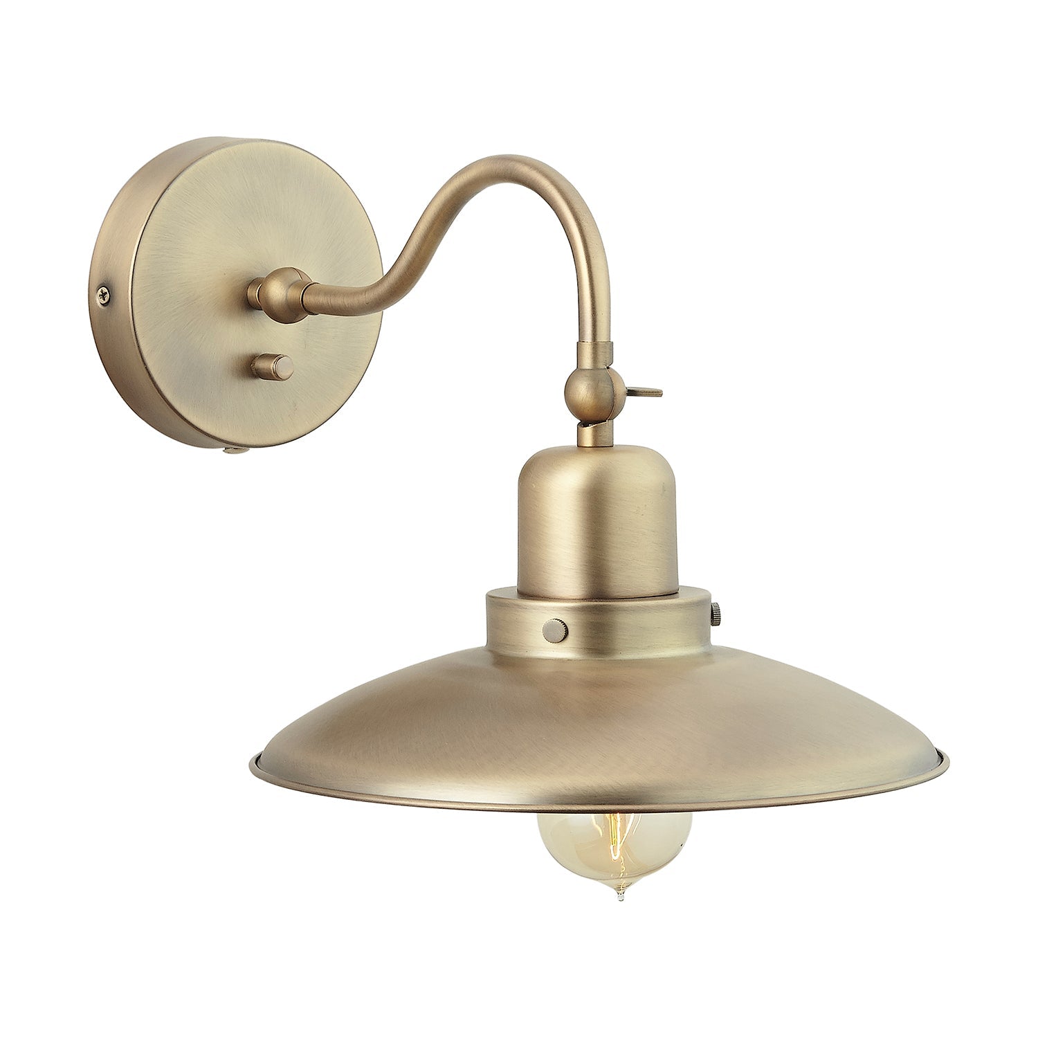 Capital Dewitt 634811AD Wall Sconce Light - Aged Brass