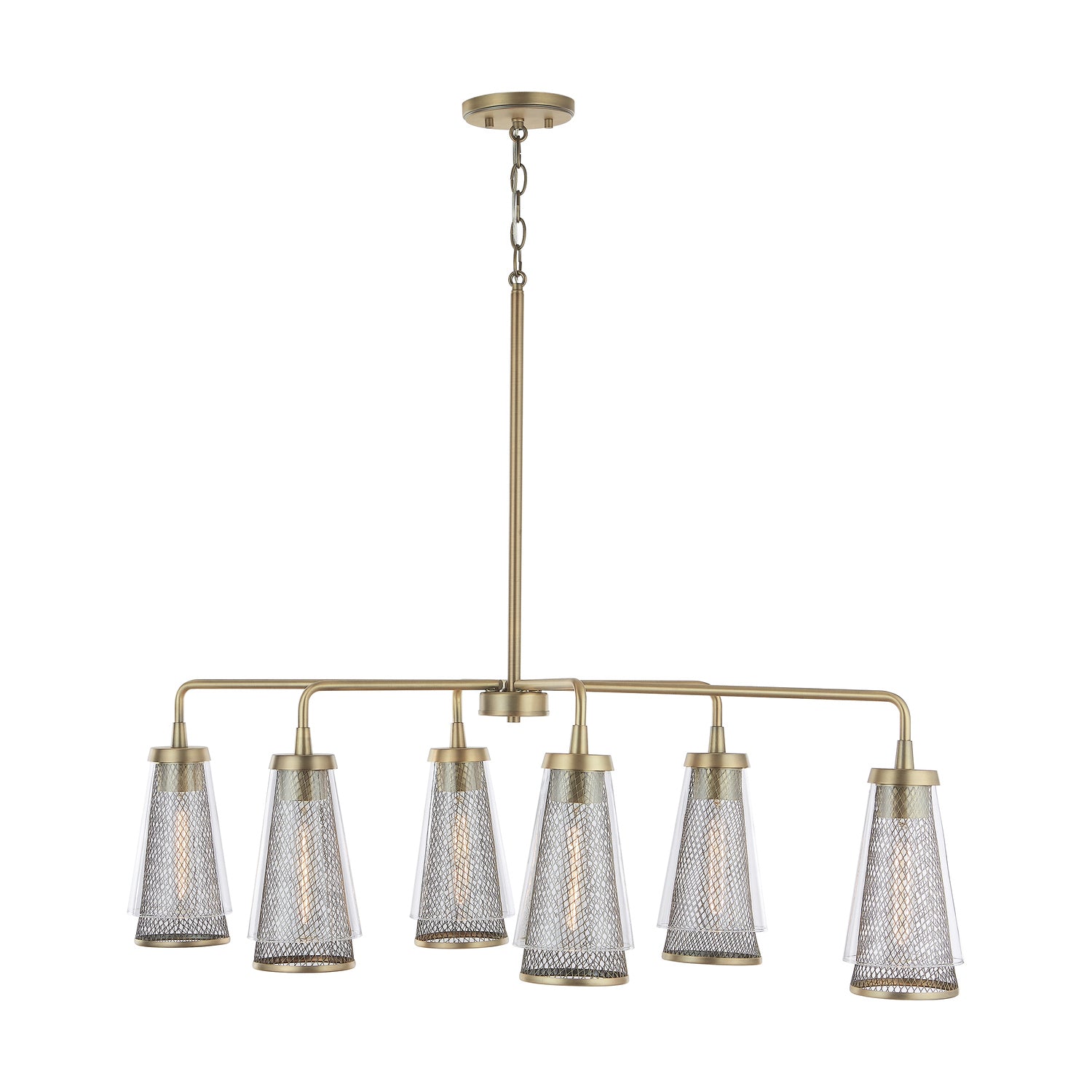 Capital Abbott 832361AD Pendant Light - Aged Brass