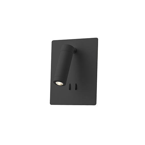 Kuzco Lighting WS16806-BK Dorchester Wall Light Black