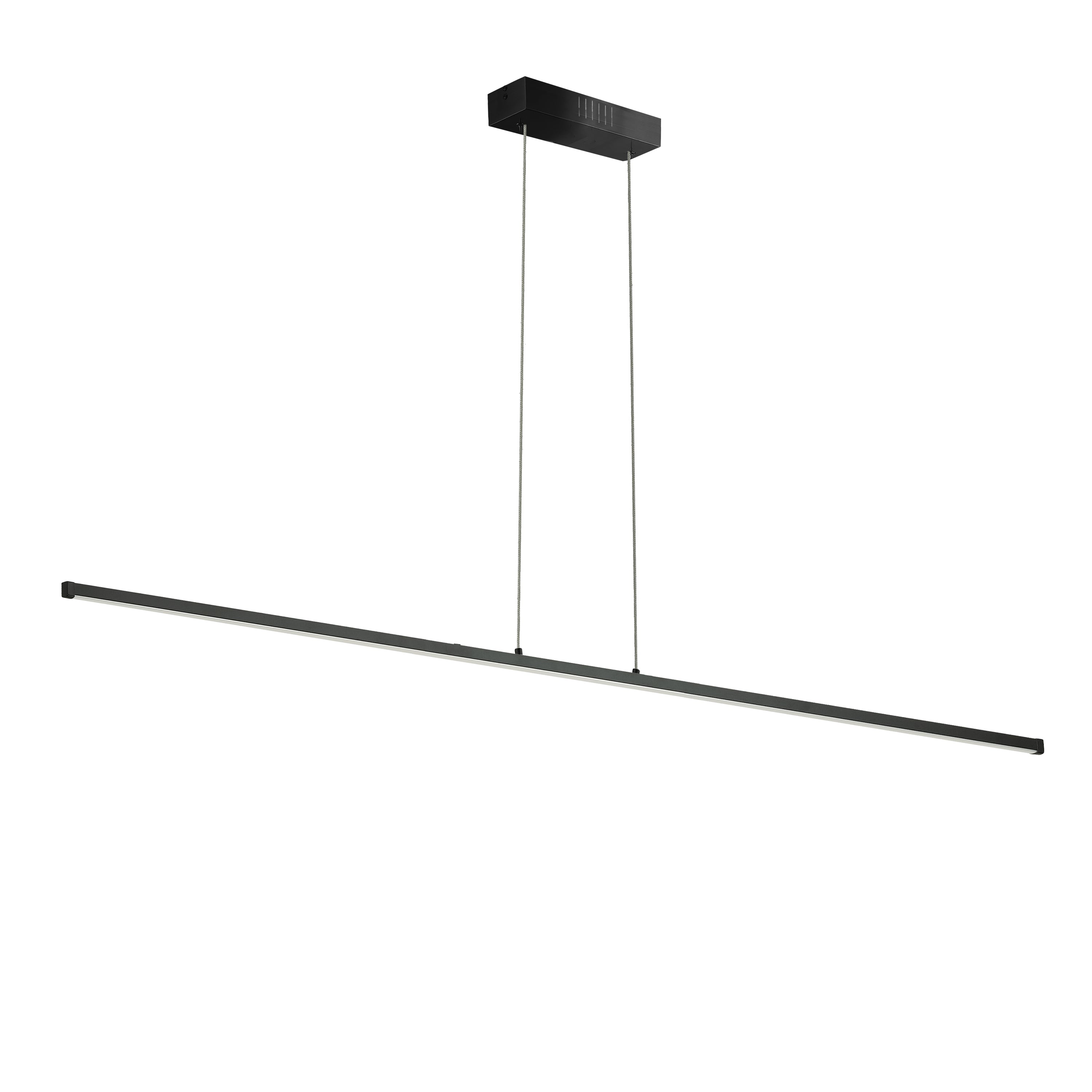 Dainolite Array - ARY-3830LEDHP-MB - 30W Horizontal Pendant, Matte Black with White Acrylic Diffuser - Black