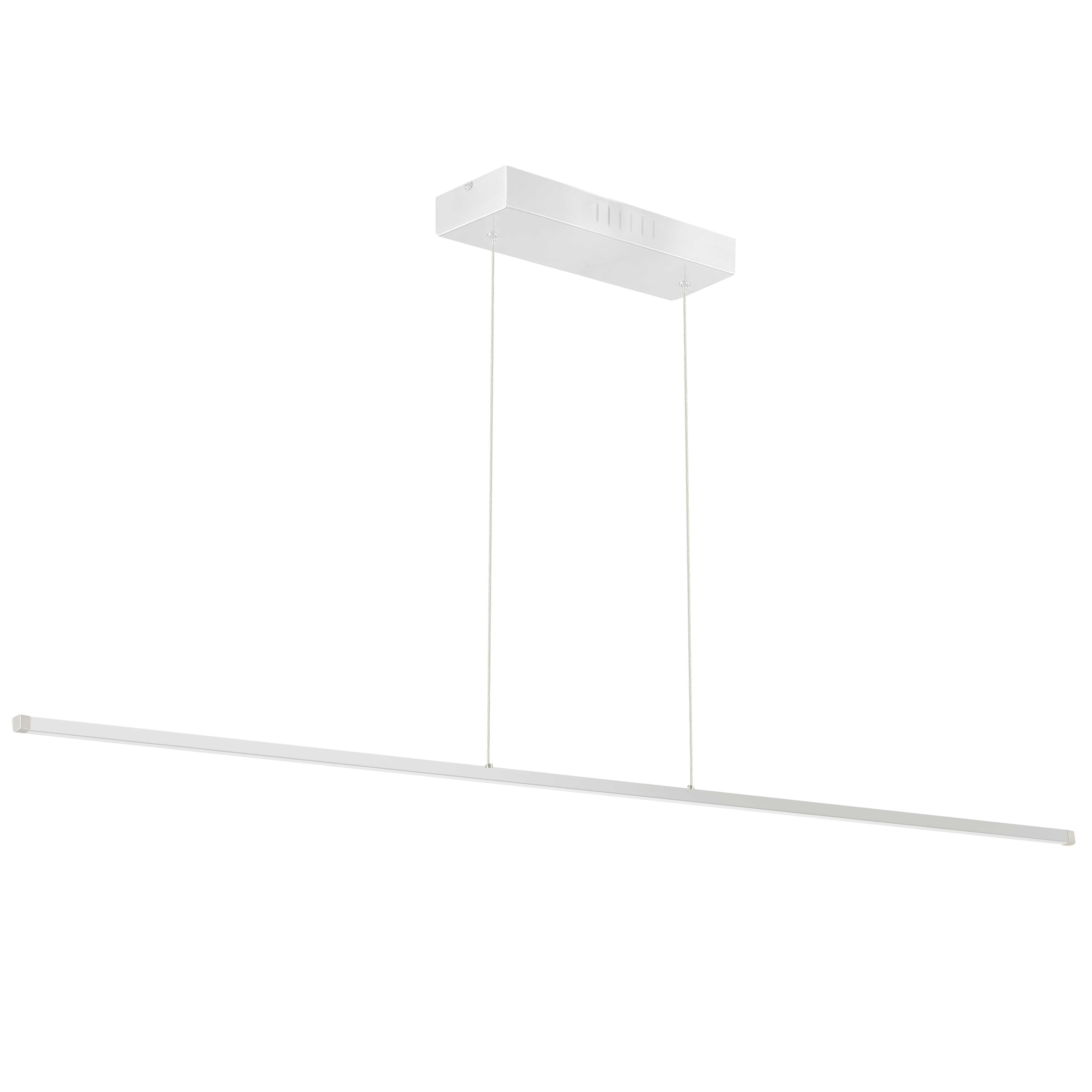 Dainolite Array - ARY-7256LEDHP-MW - 56W Horizontal Matte White Pendant w/ White Acrylic Diffuser - White