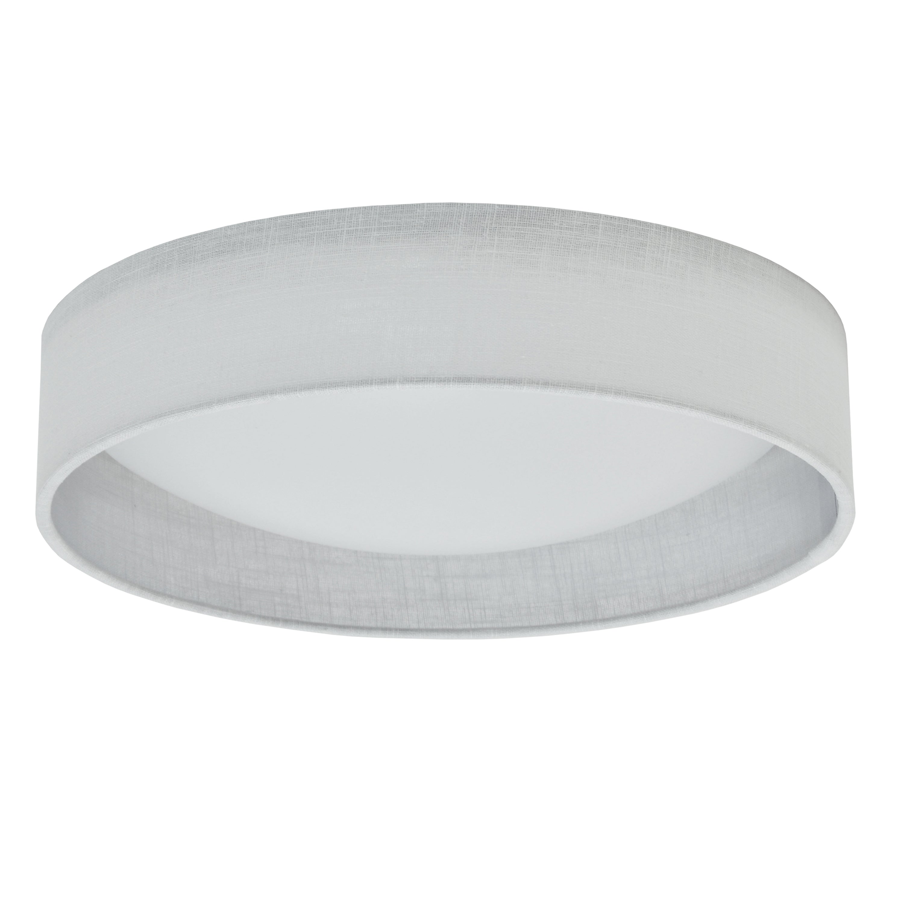 Dainolite Modern - CFLD-1522-2400 - LED Flush Mount, Satin Chrome Finish, White Shade - White