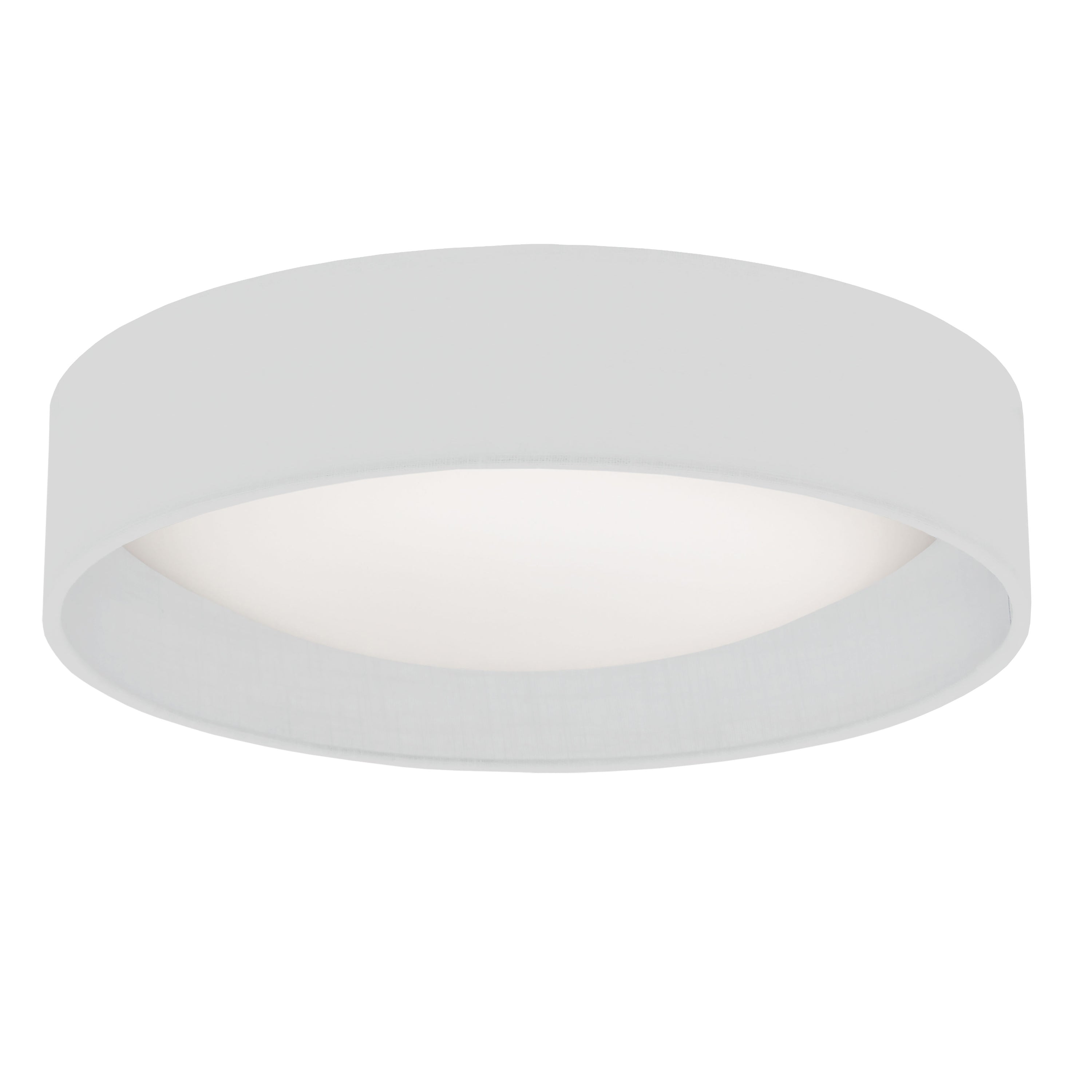 Dainolite Modern - CFLD-1522-790 - 15" Light Flush Mount Fixture White Shade - White