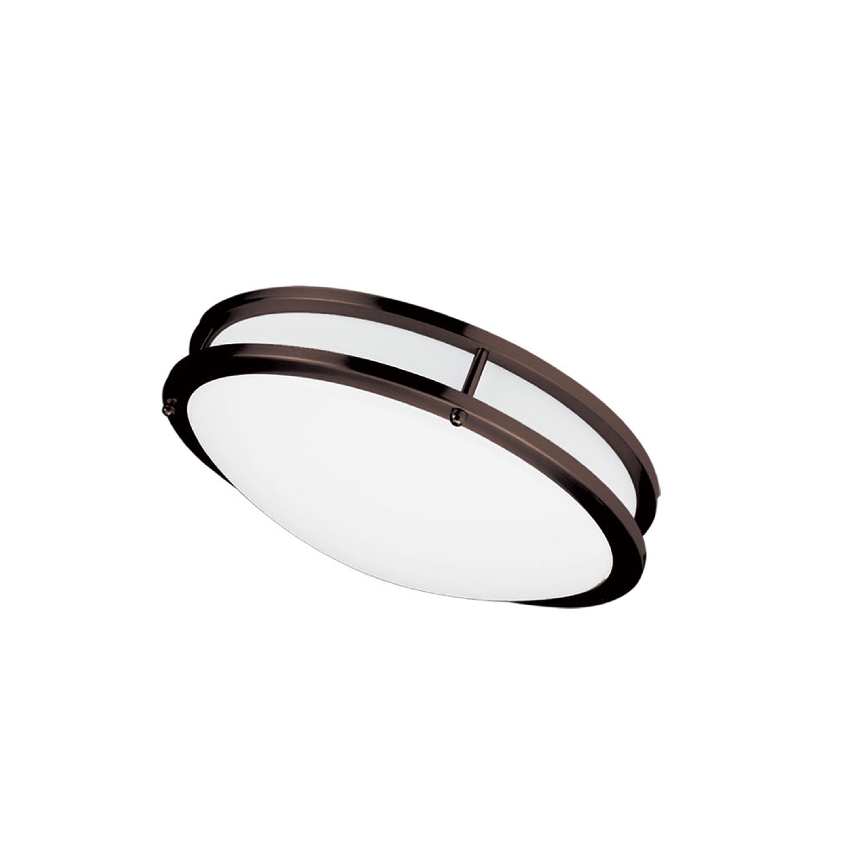 Dainolite LED - CFLED-C1218-BZ - Dimmable LED Ceiling Flush Mount, Bronze Finish - White