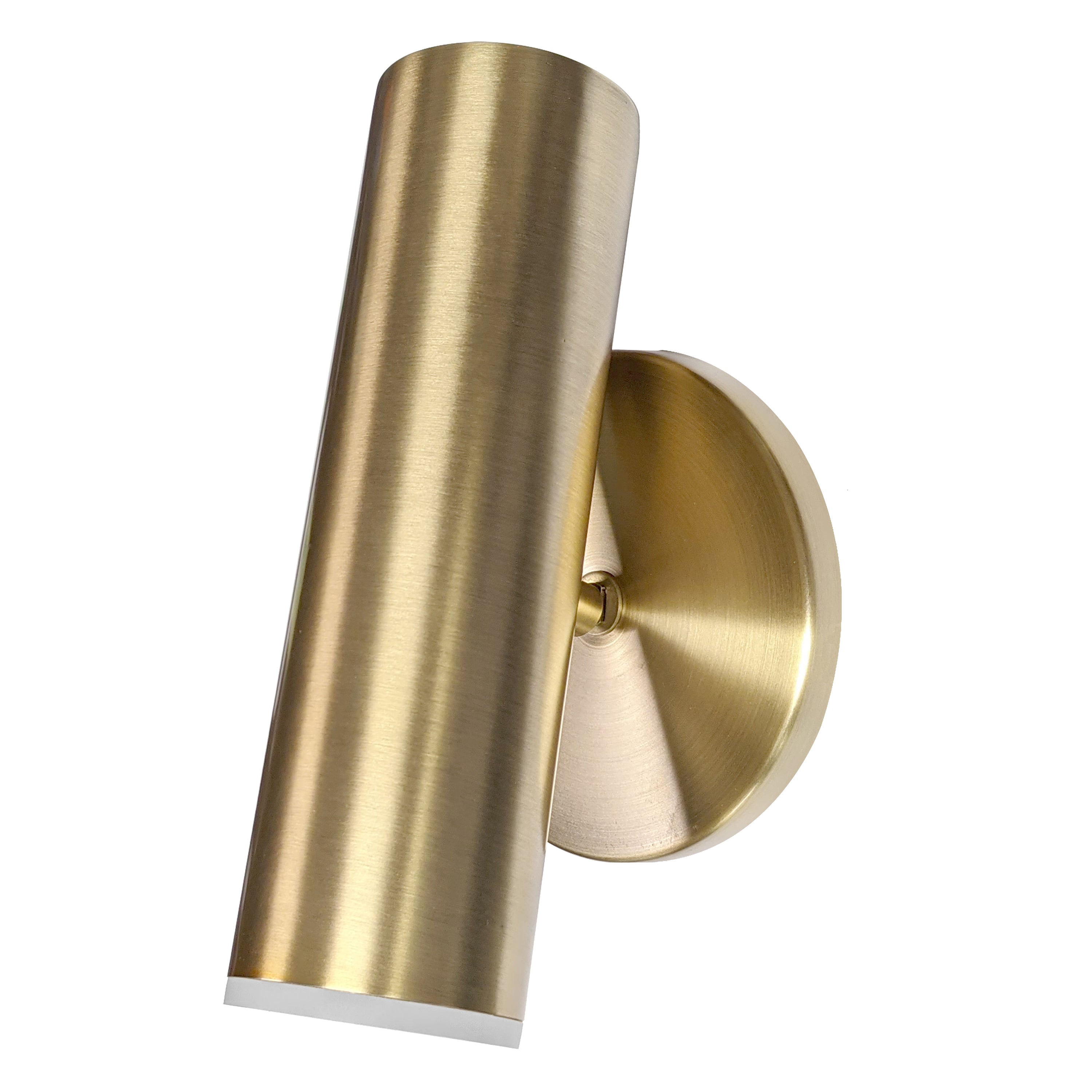 Dainolite Constance - CST-106LEDW-AGB - 6W Wall Sconce, Aged Brass with Frosted Acrylic Diffuser - Aged Brass