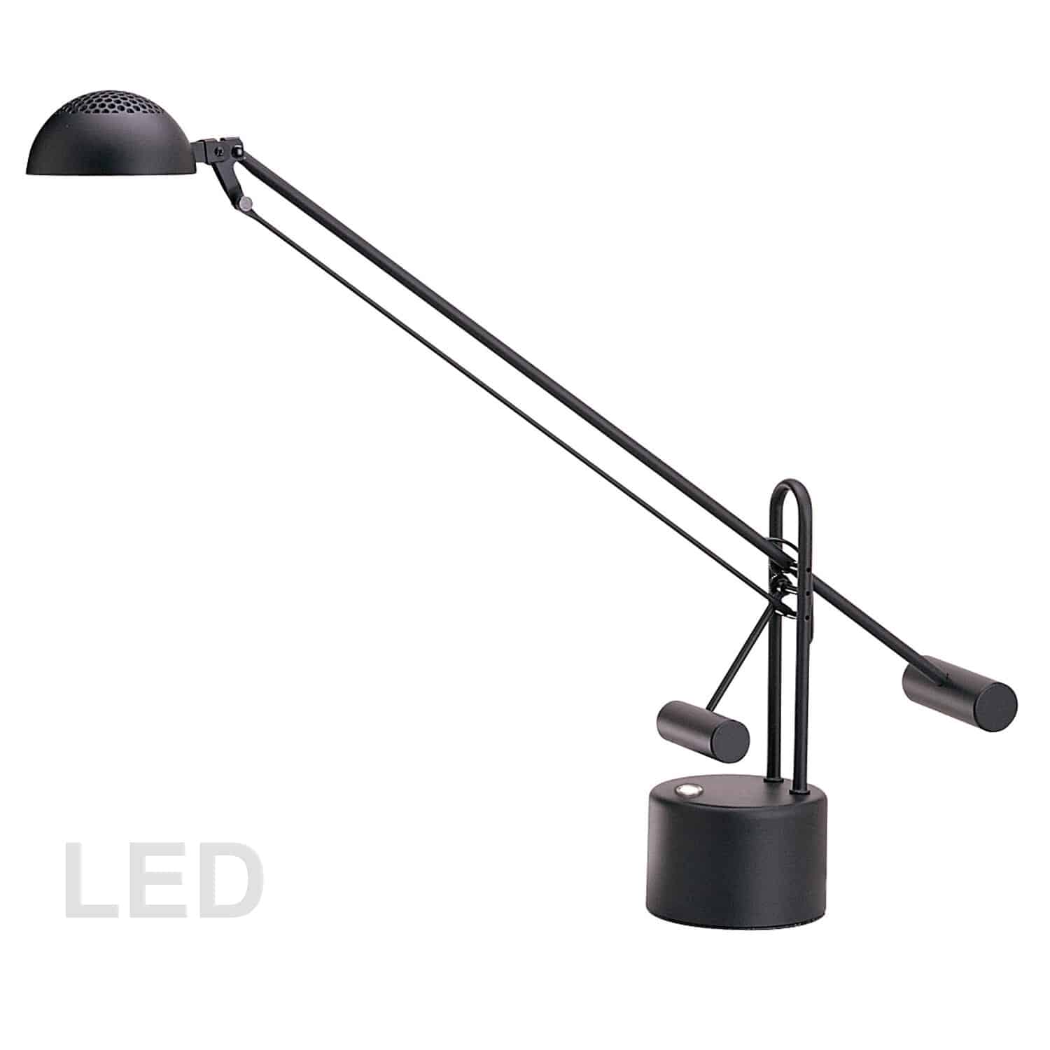 Dainolite Contemporary - DLED-102-BK - 8W LED Desk Lamp, Black Finish - Black