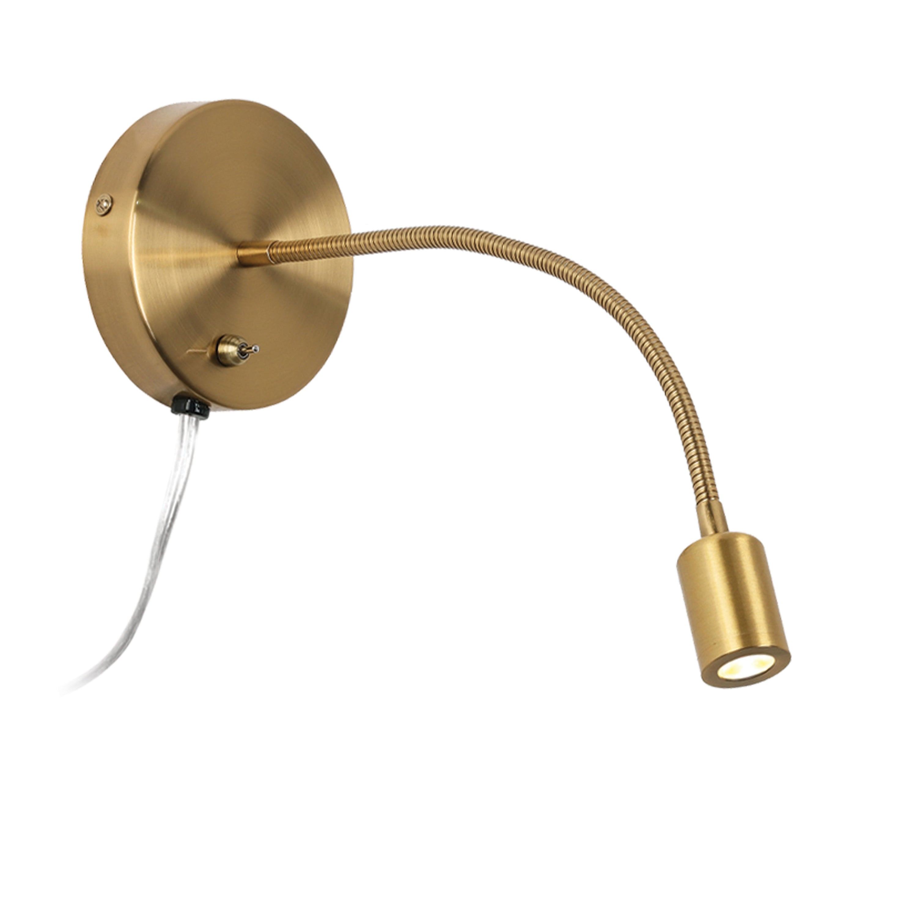 Dainolite Wynne - DLEDW-263-AGB - 3W LED Wynne Sconce Aged Brass - Aged Brass