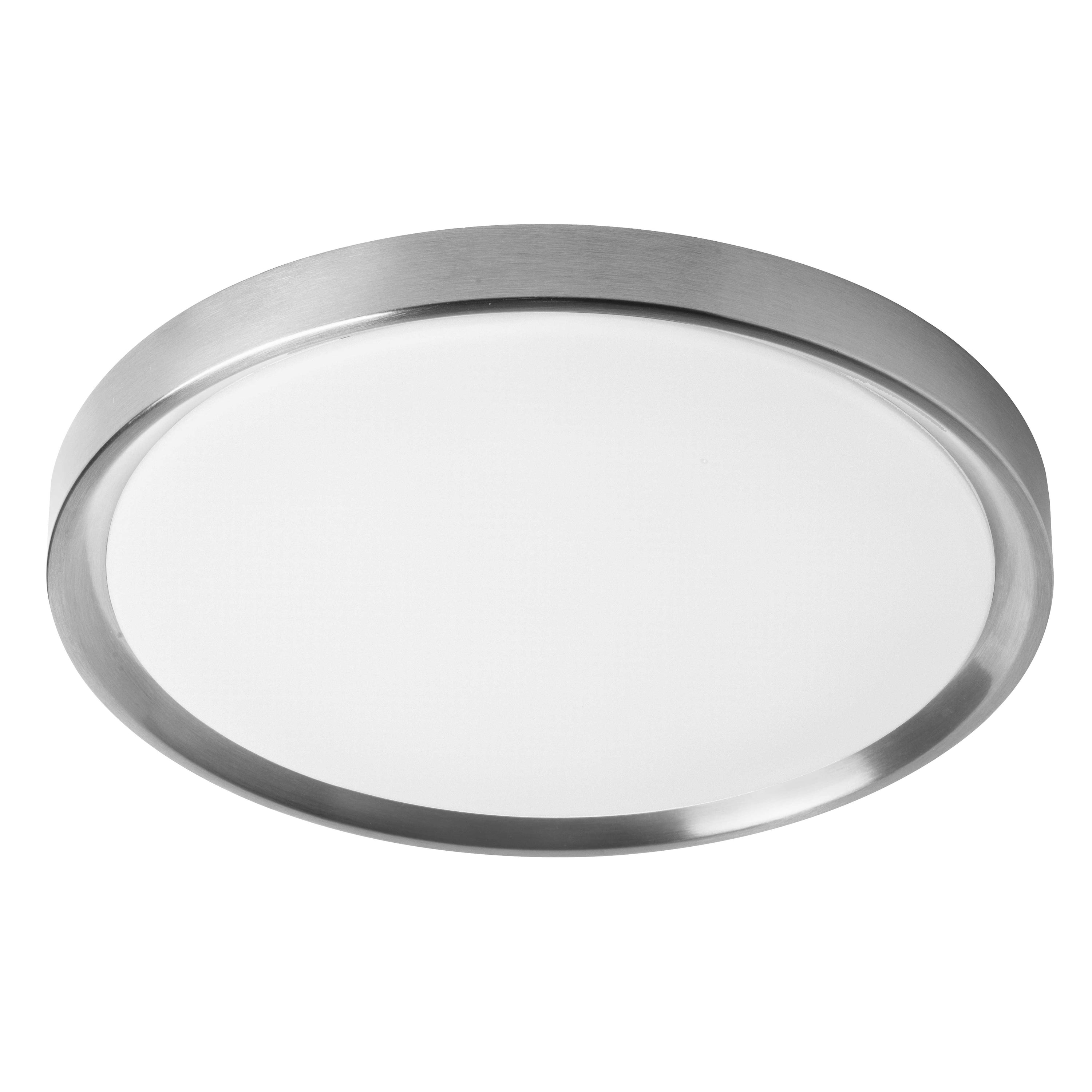 Dainolite Frida - FID-1630LEDFH-SC - 30W Flush Mount, Satin Chrome Finish - White