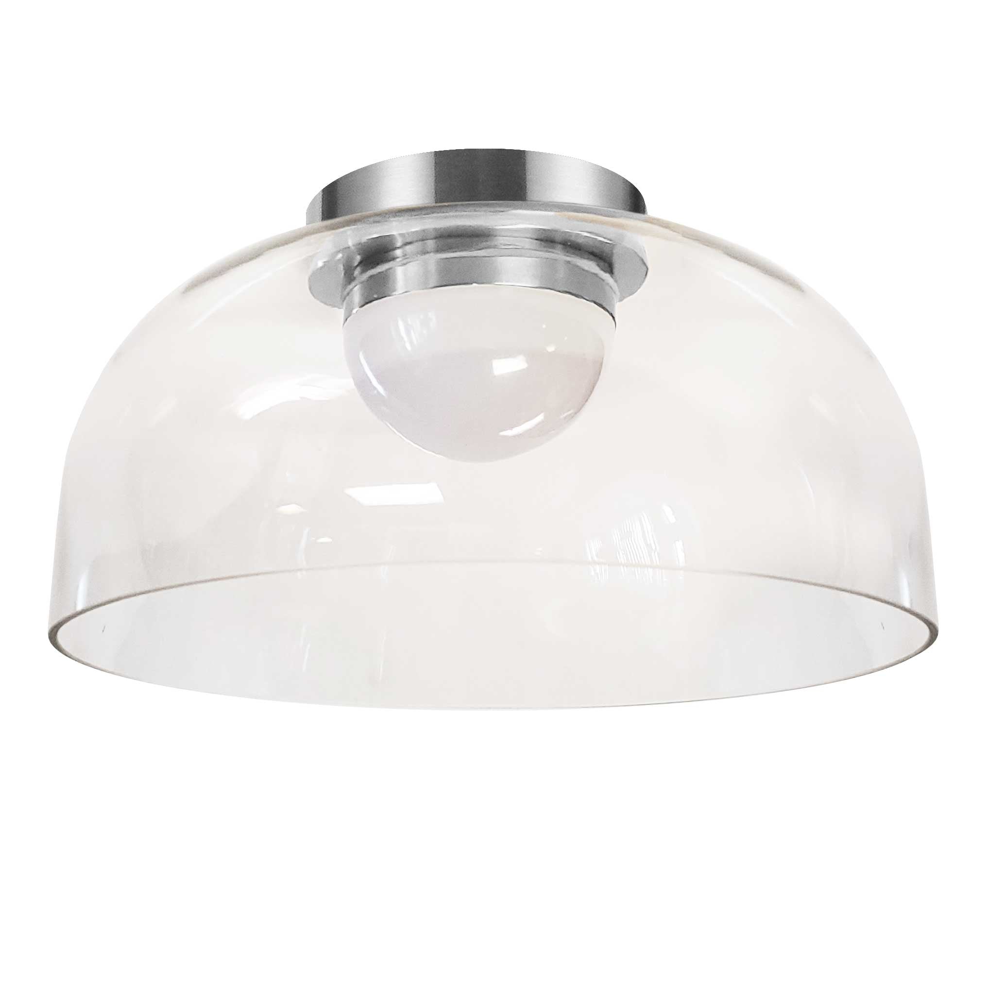 Dainolite Nadine - NAD-1210LEDFH-PC - 10W LED Nadine Flush Mount Polished Chrome w/ Clear Glass - Clear