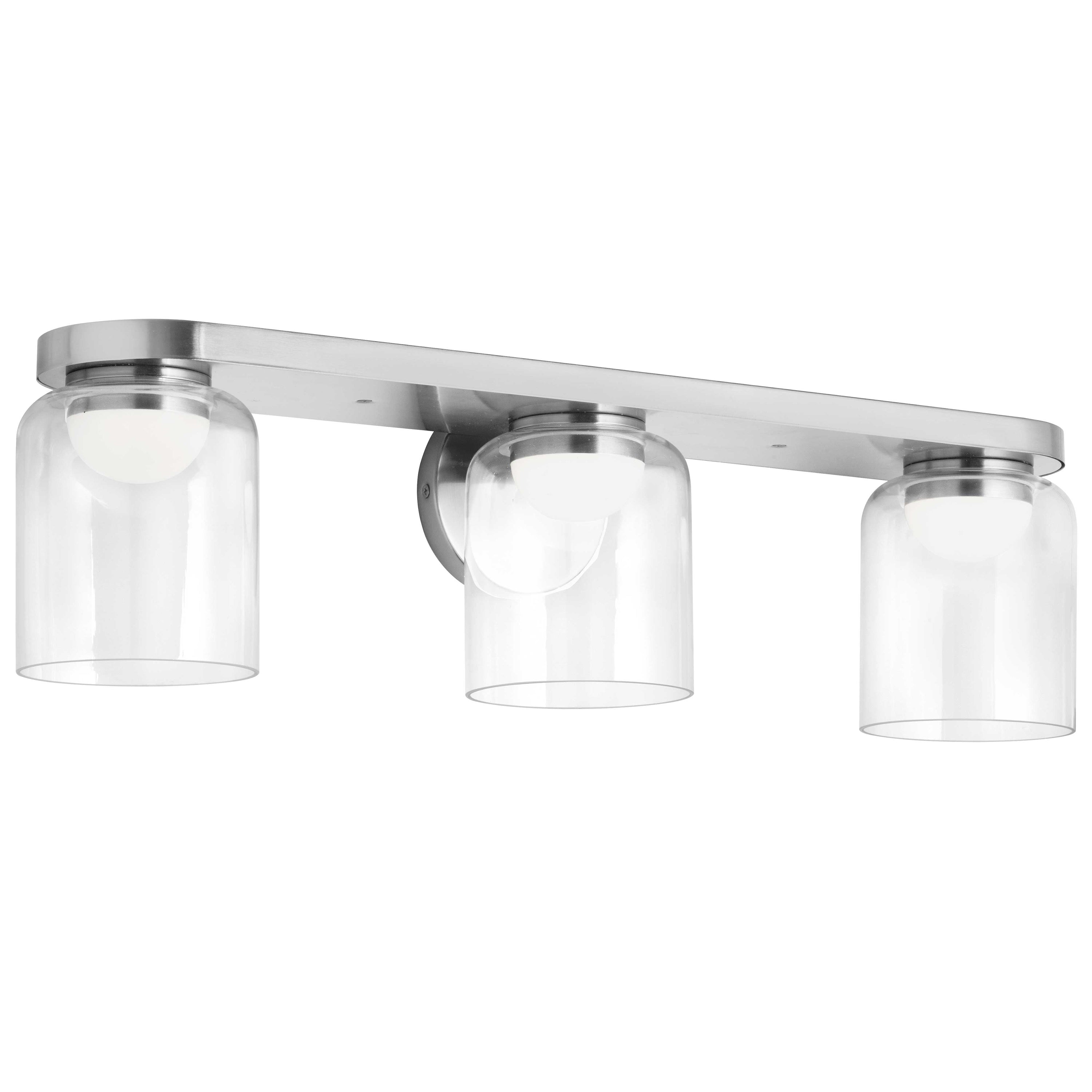 Dainolite Nadine - NAD-1930LEDW-PC - 10W LED Nadine Vanity Fixture Polished Chrome w/ Clear Glass - Clear