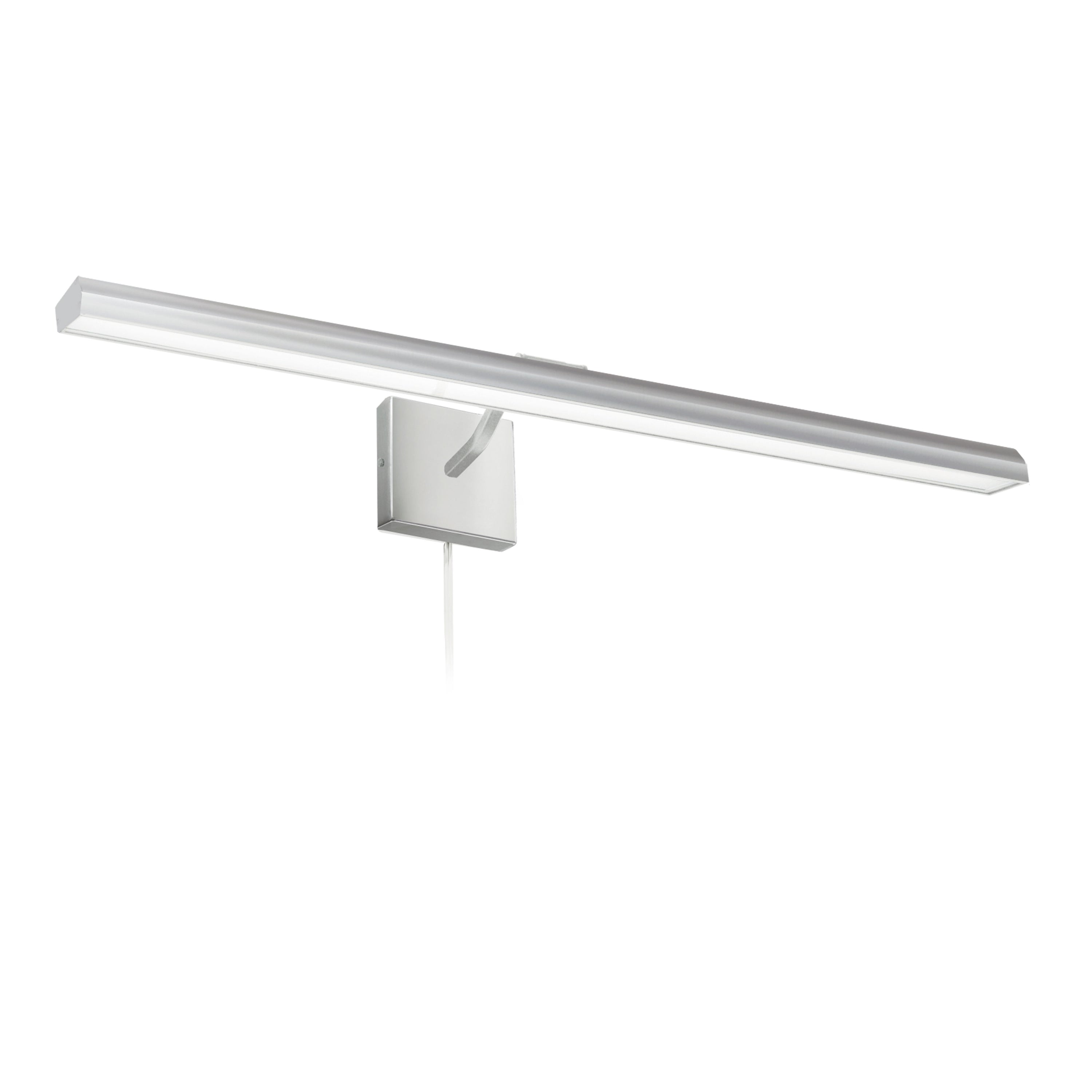 Dainolite Leonardo - PIC222-32LED-SC - 40W 32" Picture Light, Satin Chrome with Frosted Glass Diffuser - Satin Chrome