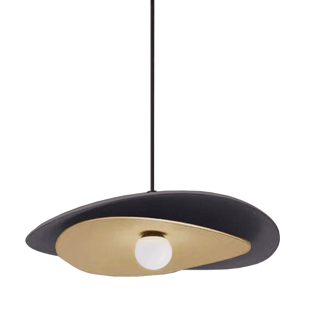 Dainolite Paven - PVN-2012LEDP-MB-AGB - 12W LED Paven Pendant Matte Black - Matte Black