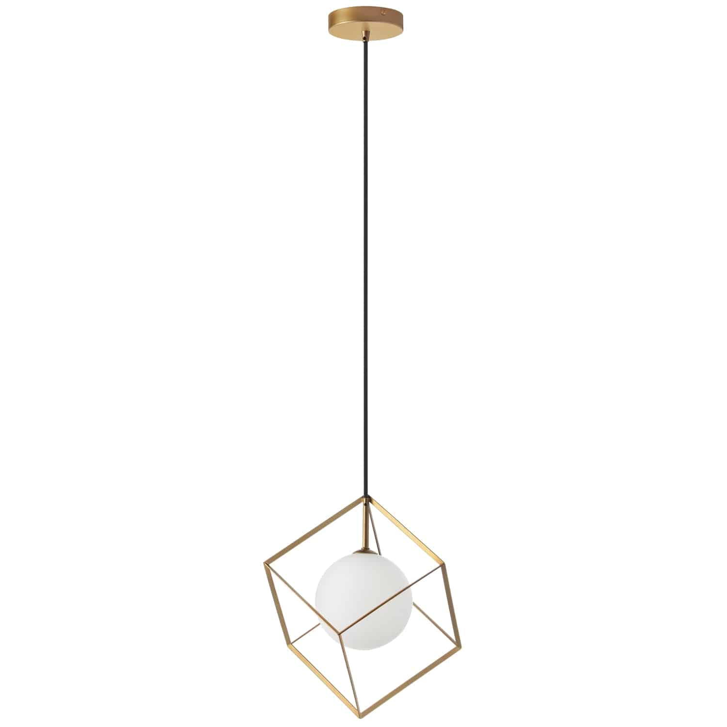 Dainolite Thomson - TSN-1P-GLD - 1 Light Pendant Gold Finish - Gold