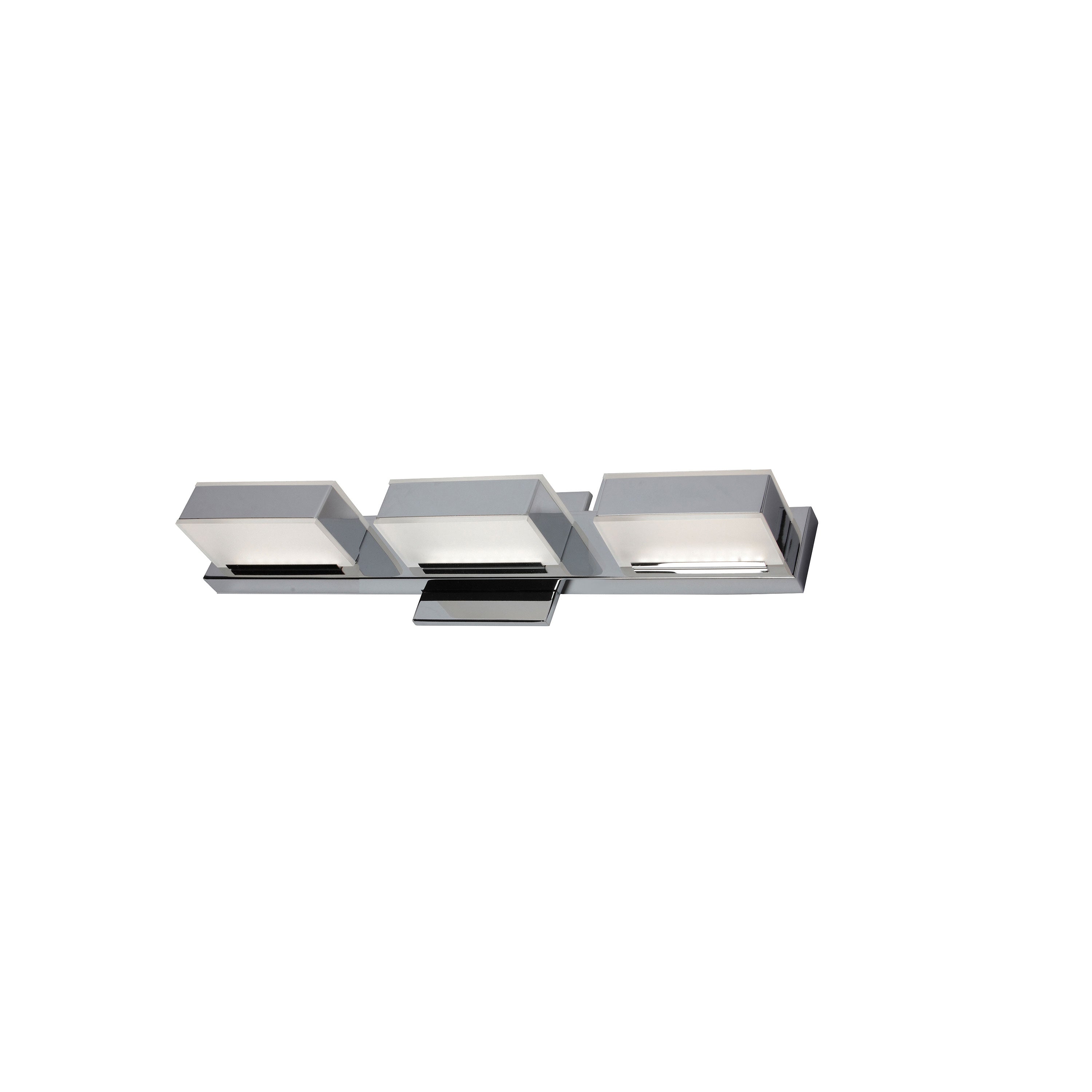 Dainolite Modern - VLD-215-3W-PC - 3 Light LED Wall Vanity Fixture, Polished Chrome Finish - Polished Chrome