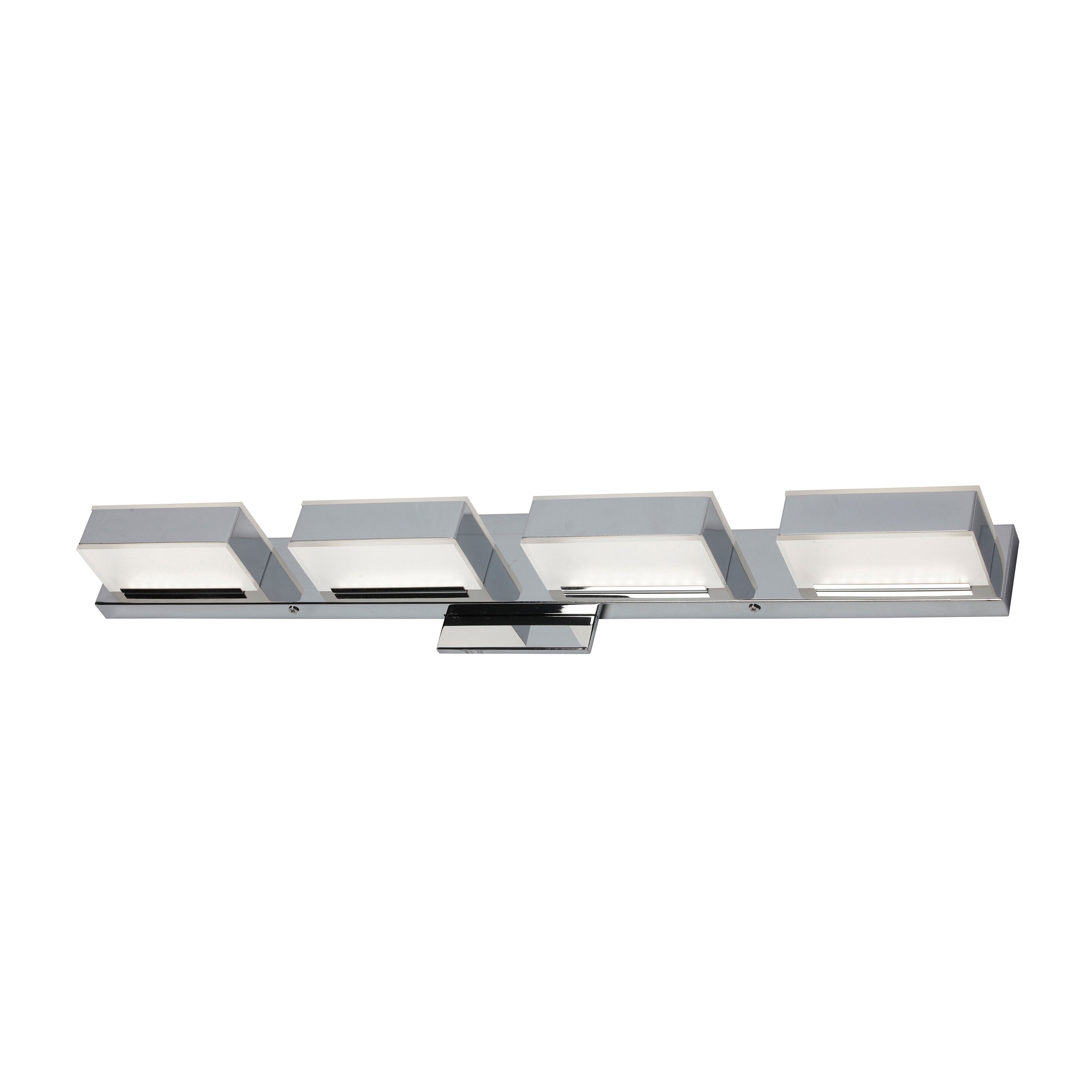 Dainolite Modern - VLD-215-4W-PC - 4 Light LED Wall Vanity Fixture, Polished Chrome Finish - Polished Chrome