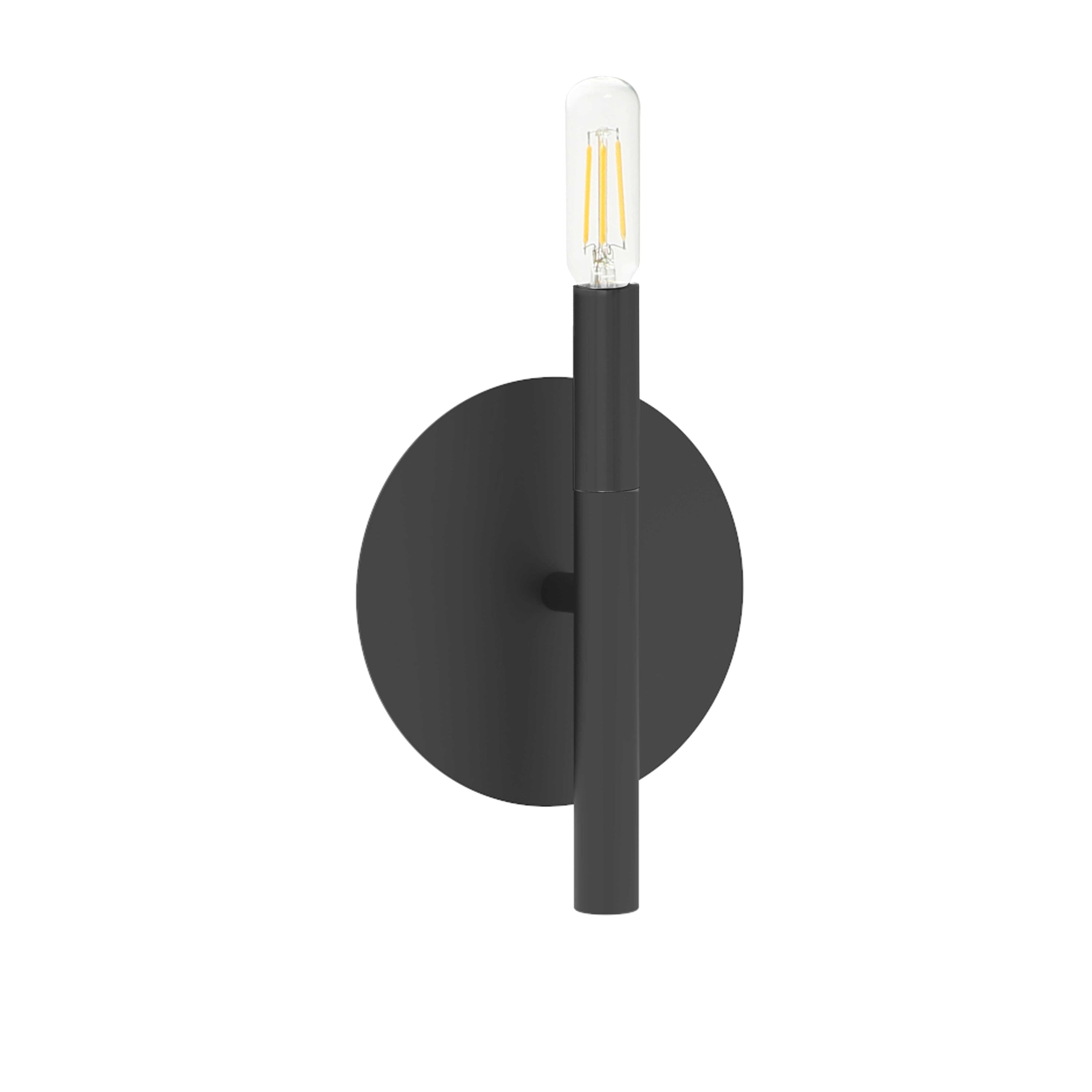 Dainolite Wand - WAN-91W-MB - 1 Light Wall, Sconce Matte Black - Black