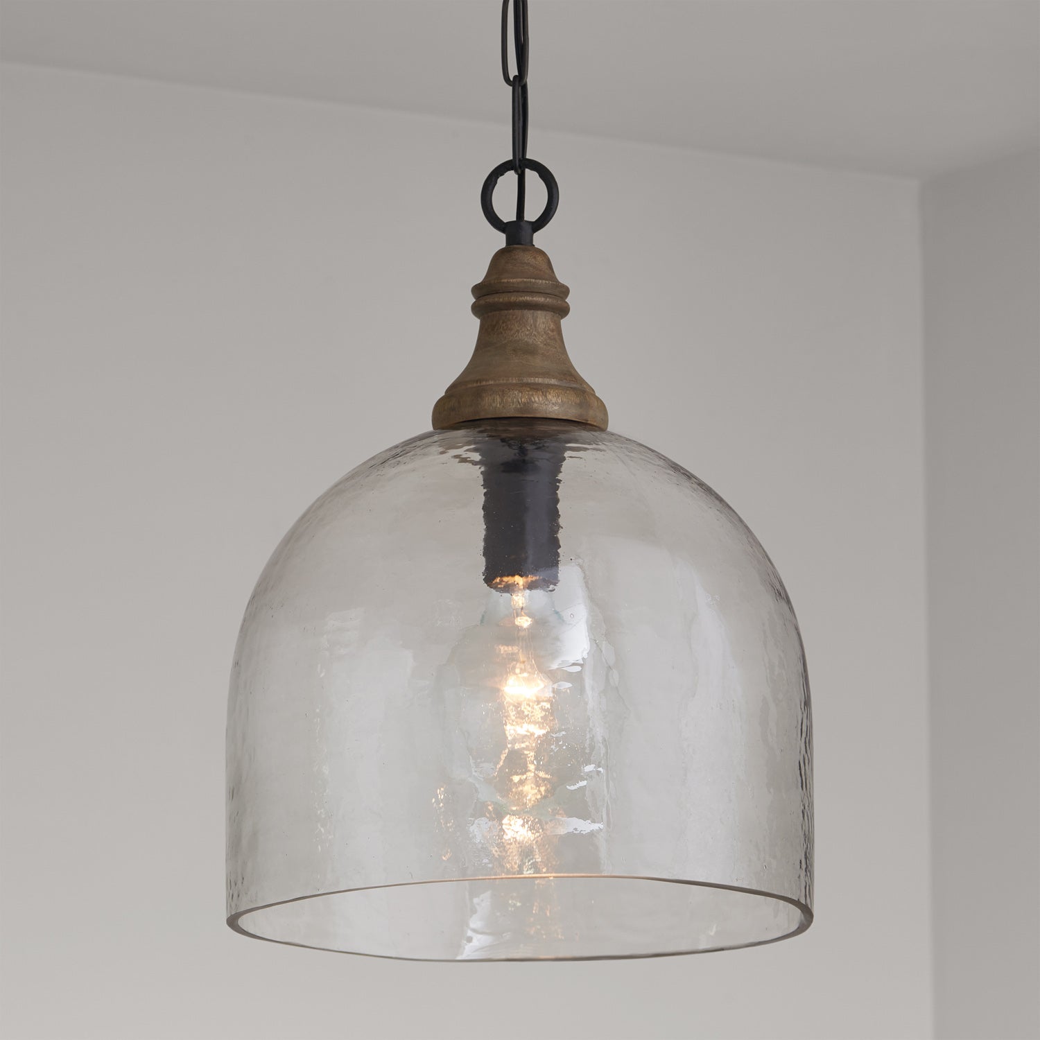 Capital Inglewood 336011YP-485 Pendant Light - Grey Wash and Dark Pewter