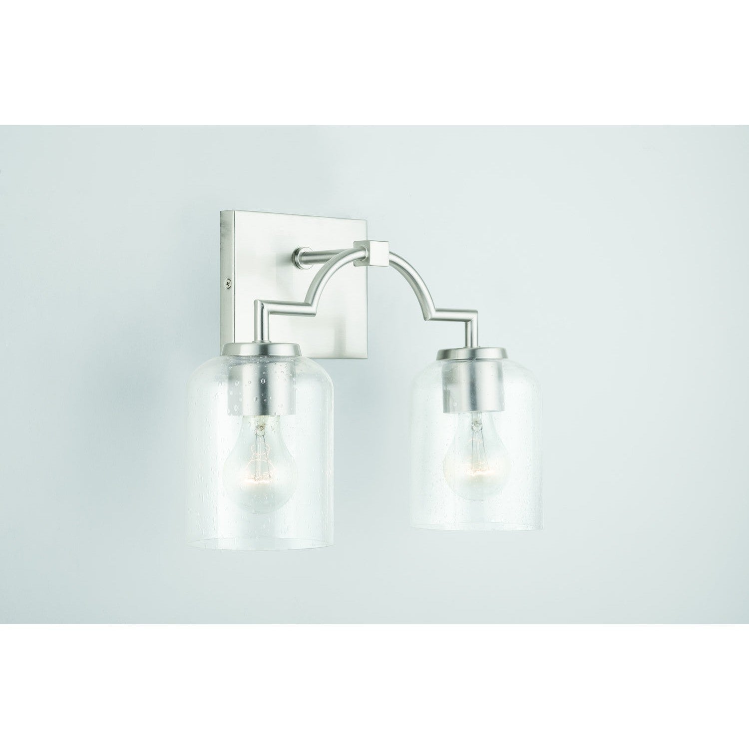 Capital Carter 139321BN-500 Bath Vanity Light 14 in. wide - Brushed Nickel