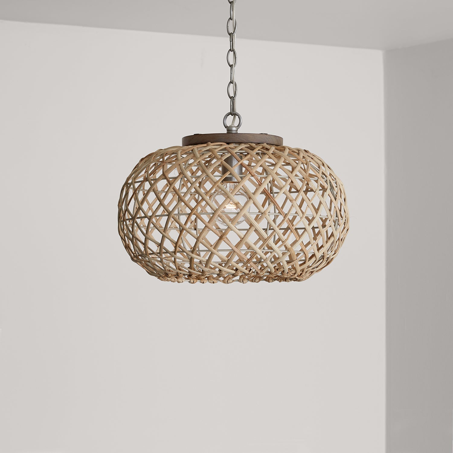 Capital Rainey 340811GK Pendant Light - Grey Wash and Antique Nickel