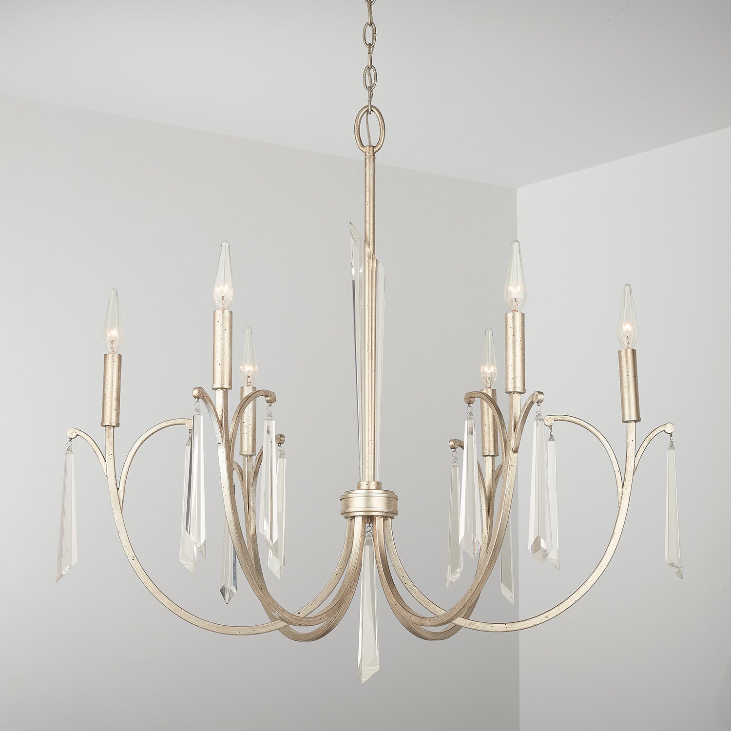 Capital Gwyneth 437061WG Chandelier Light - Winter Gold