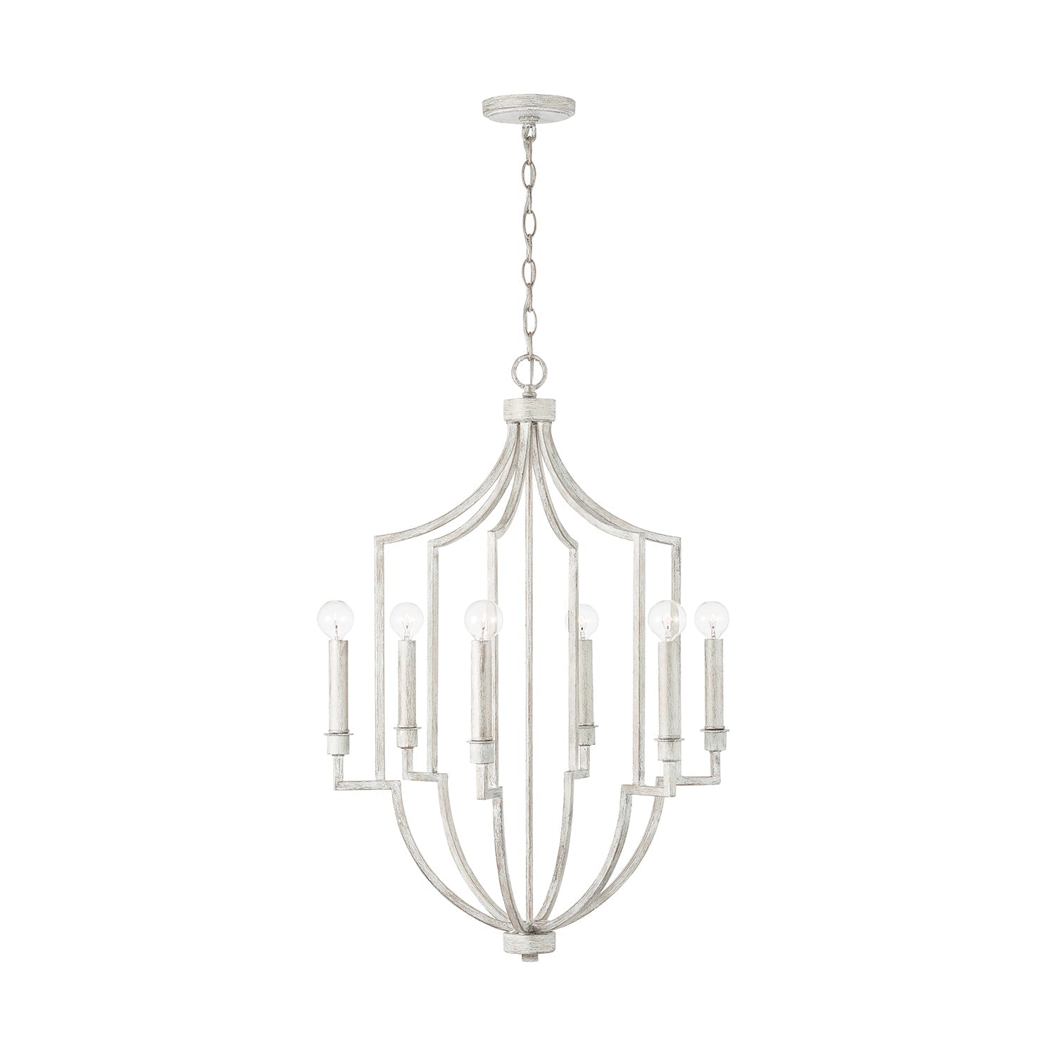 Capital Demi 538561WW Chandelier Light - Winter White