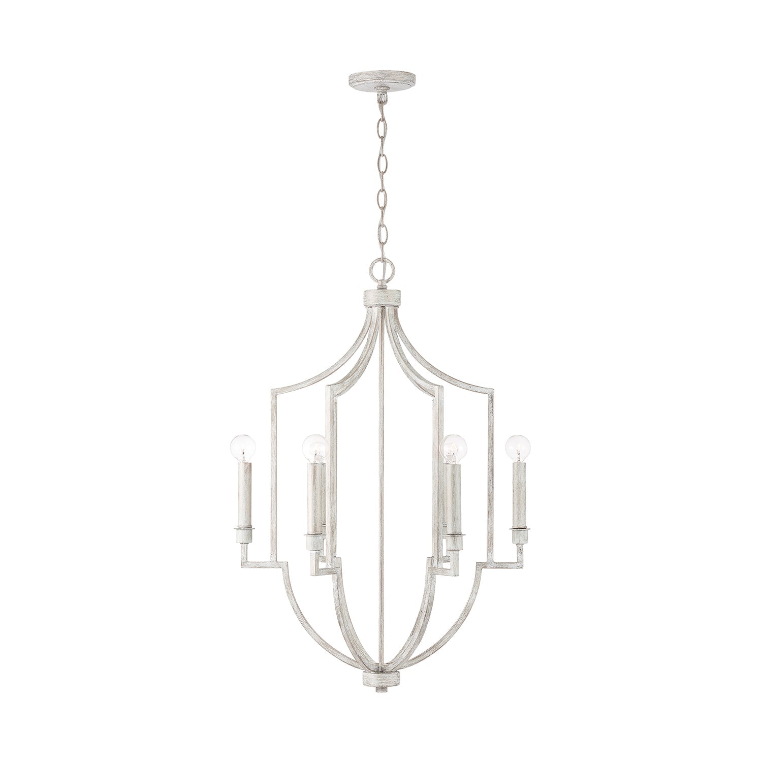 Capital Demi 538561WW Chandelier Light - Winter White