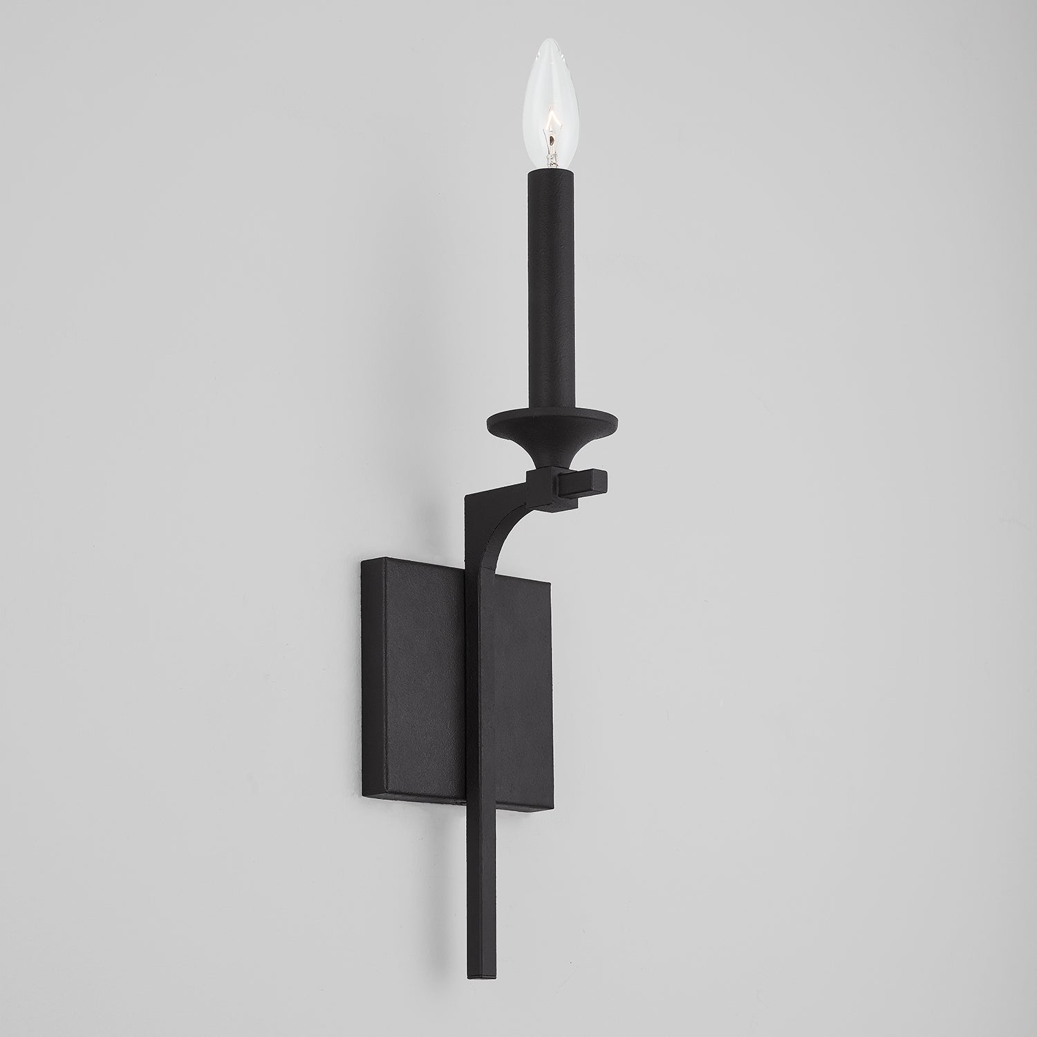 Capital Clint 637311BI Wall Sconce Light - Black Iron