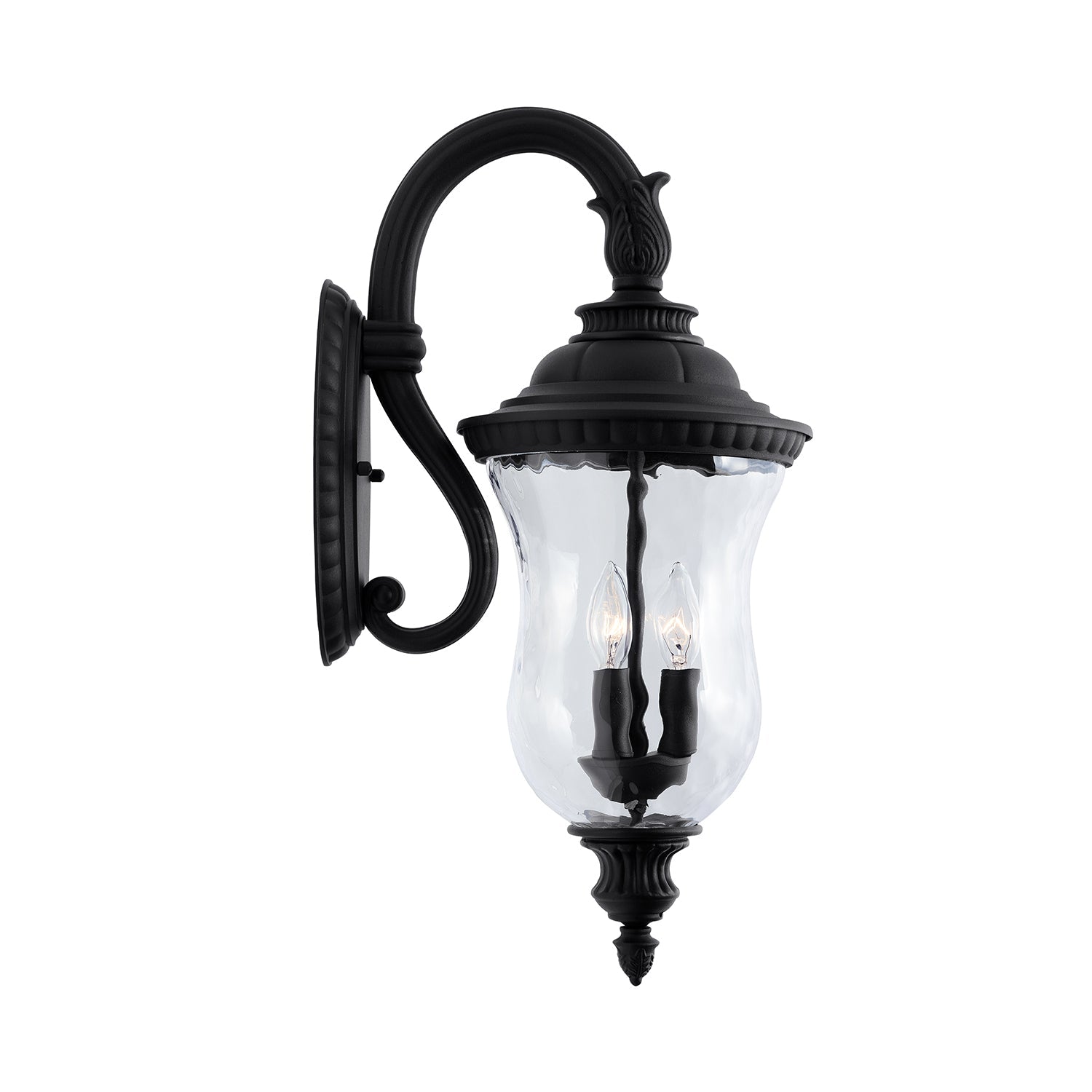 Capital Lighting 939831BK  Ashford Outdoor Black