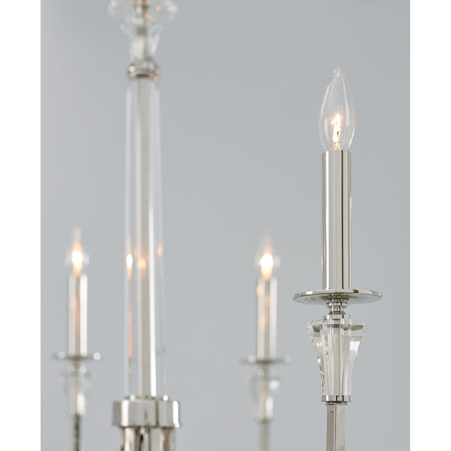 Capital Laurent 441861PN Chandelier Light - Polished Nickel