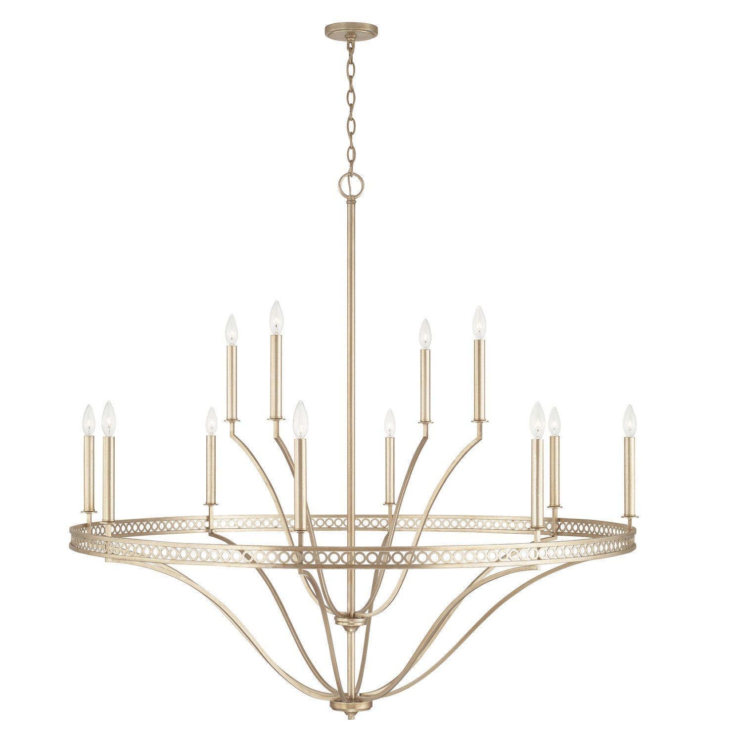 Capital Isabella 443101WG Chandelier Light - Winter Gold