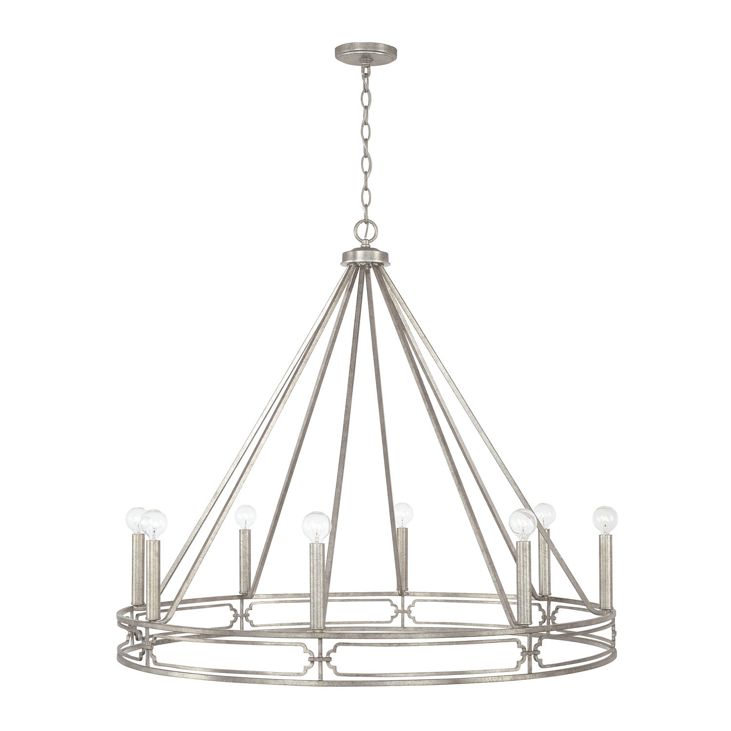 Capital Merrick 443481AS Chandelier Light - Antique Silver