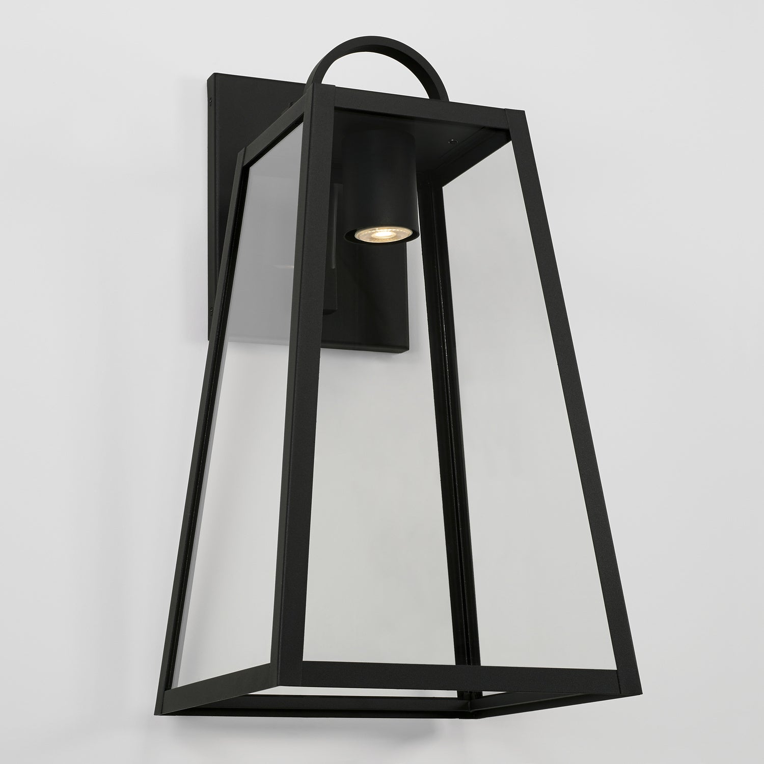 Capital Lighting 943713BK-GL  Leighton Outdoor Black