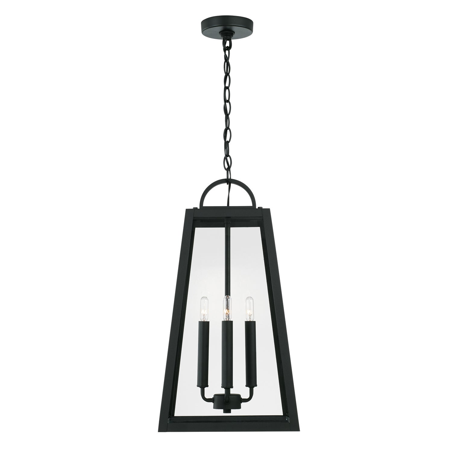 Capital Lighting 943744BK  Leighton Outdoor Black