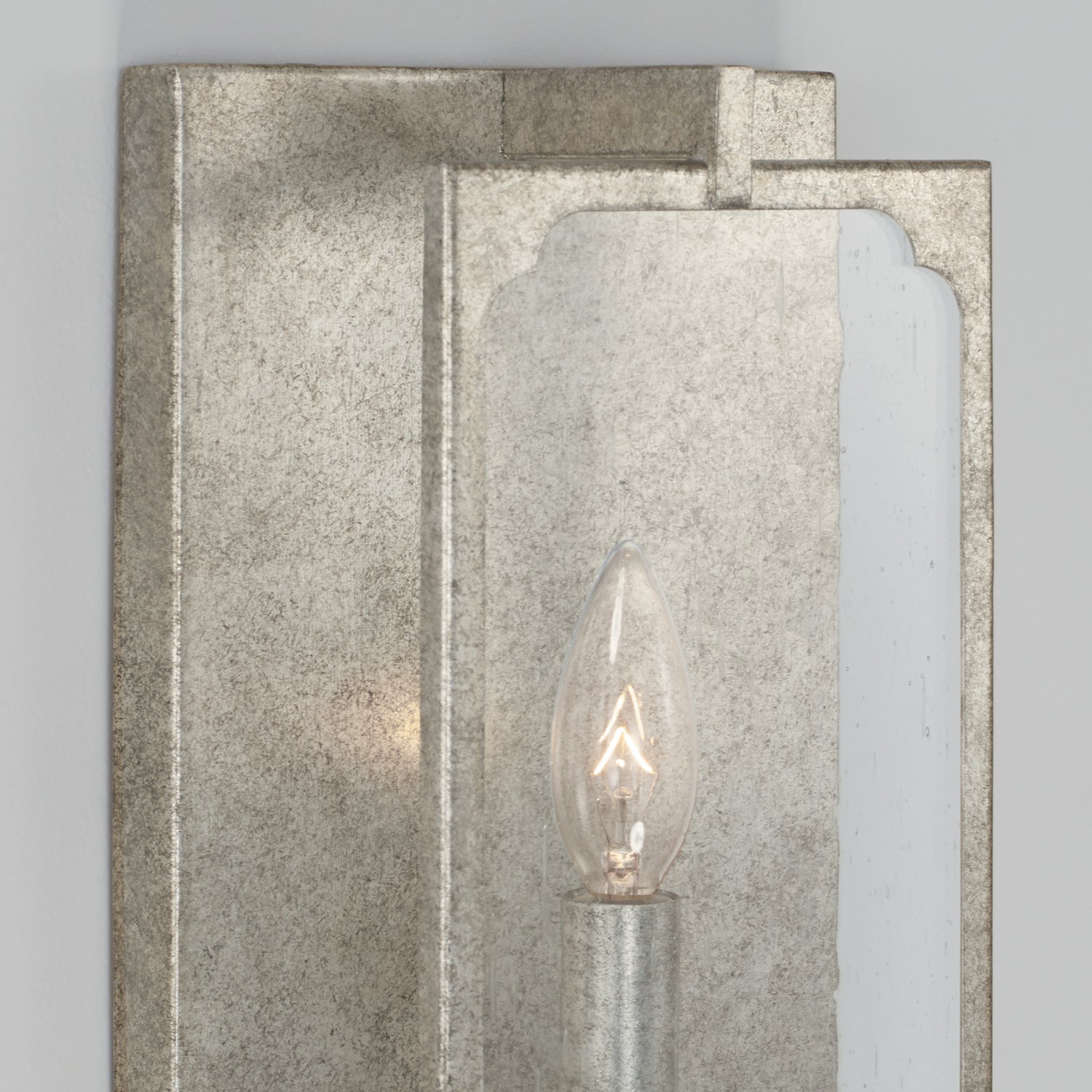 Capital Merrick 643411AS Wall Sconce Light - Antique Silver