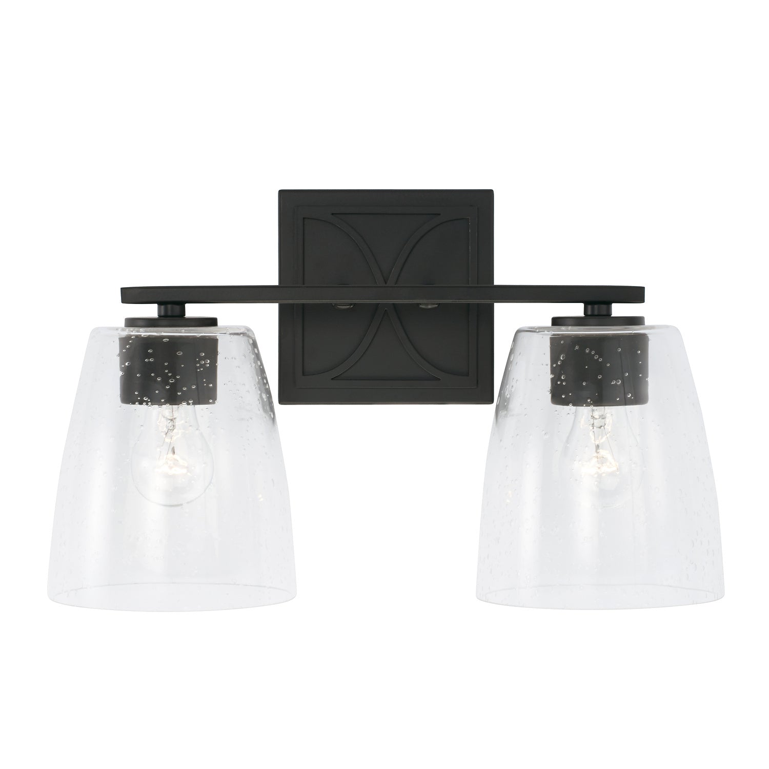 Capital Sylvia 142321MB-488 Bath Vanity Light 15 in. wide - Matte Black