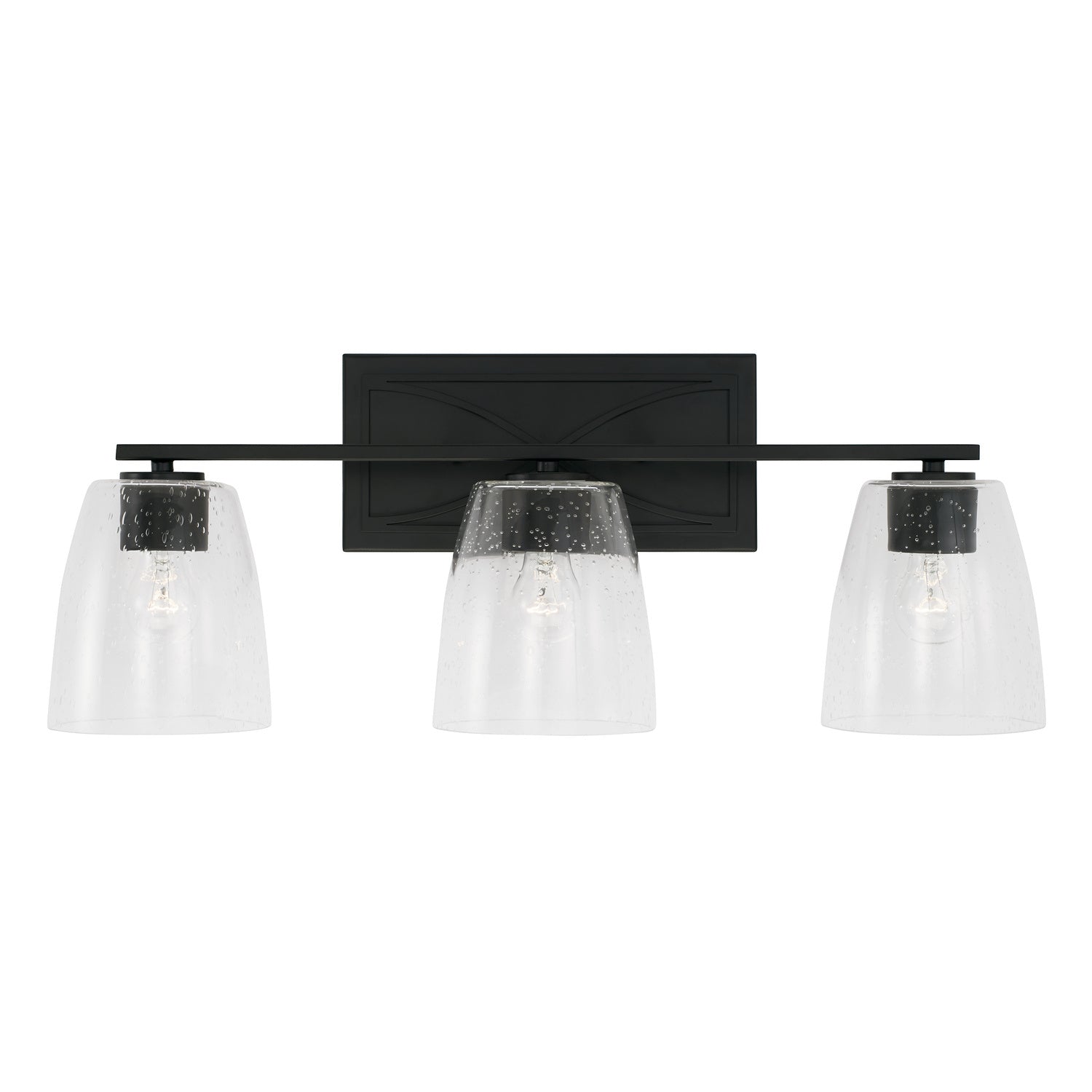 Capital Sylvia 142331MB-488 Bath Vanity Light 25 in. wide - Matte Black