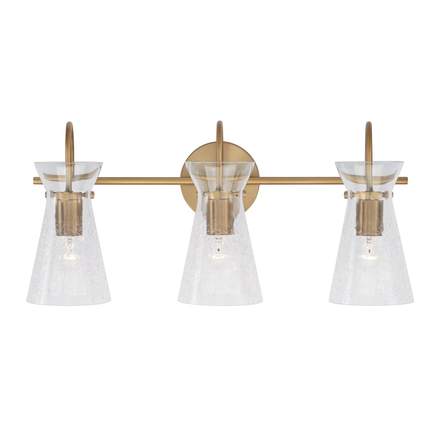 Capital Mila 142431AD Bath Vanity Light 24 in. wide - Aged Brass