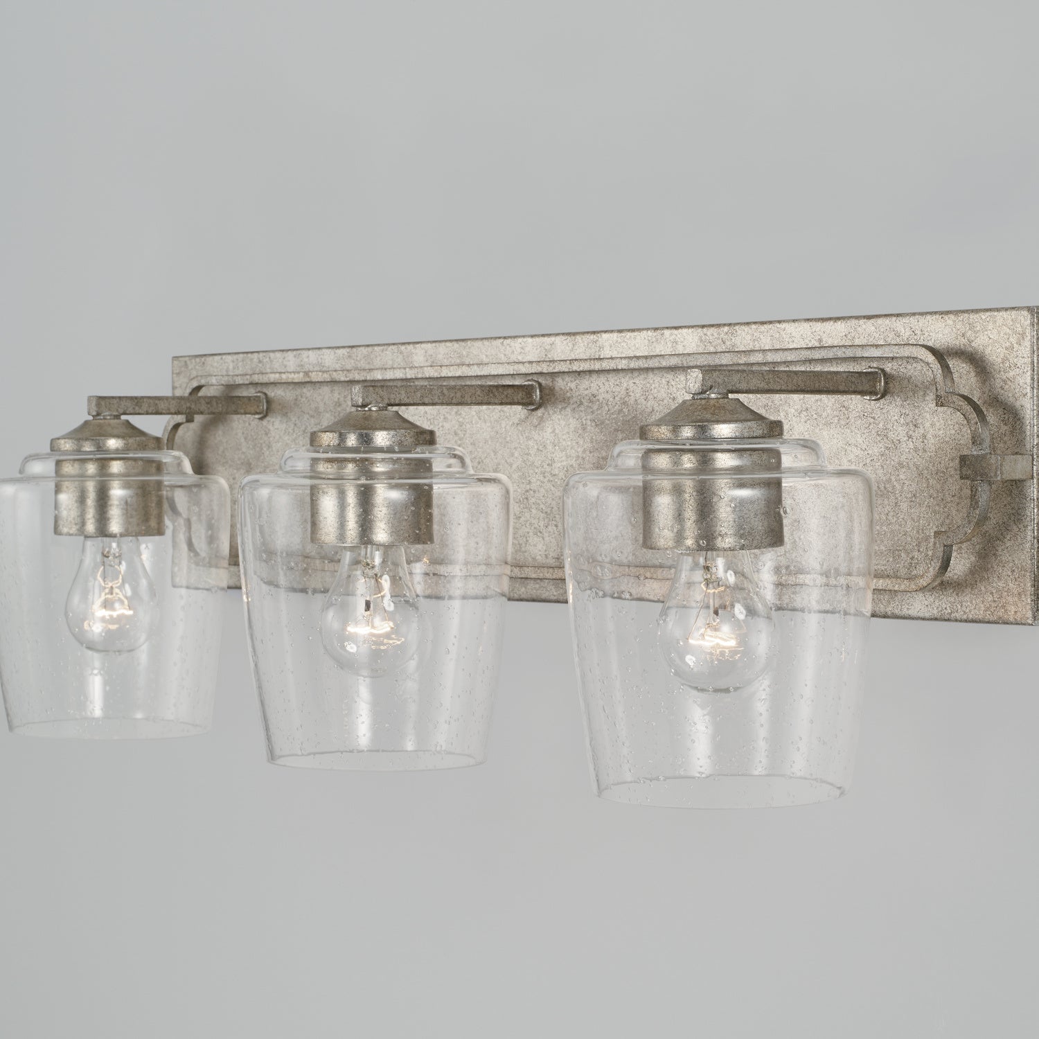 Capital Merrick 143431AS-514 Bath Vanity Light 25 in. wide - Antique Silver