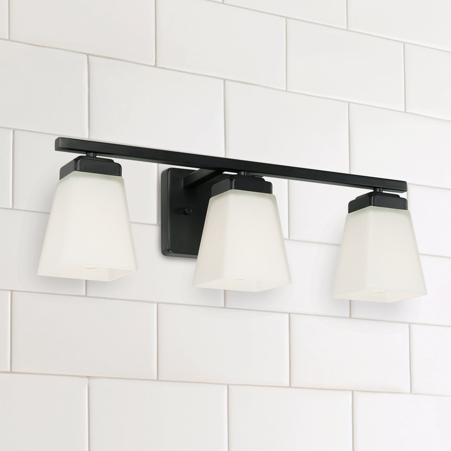 Capital Baxley 114431MB-334 Bath Vanity Light 22 in. wide - Matte Black