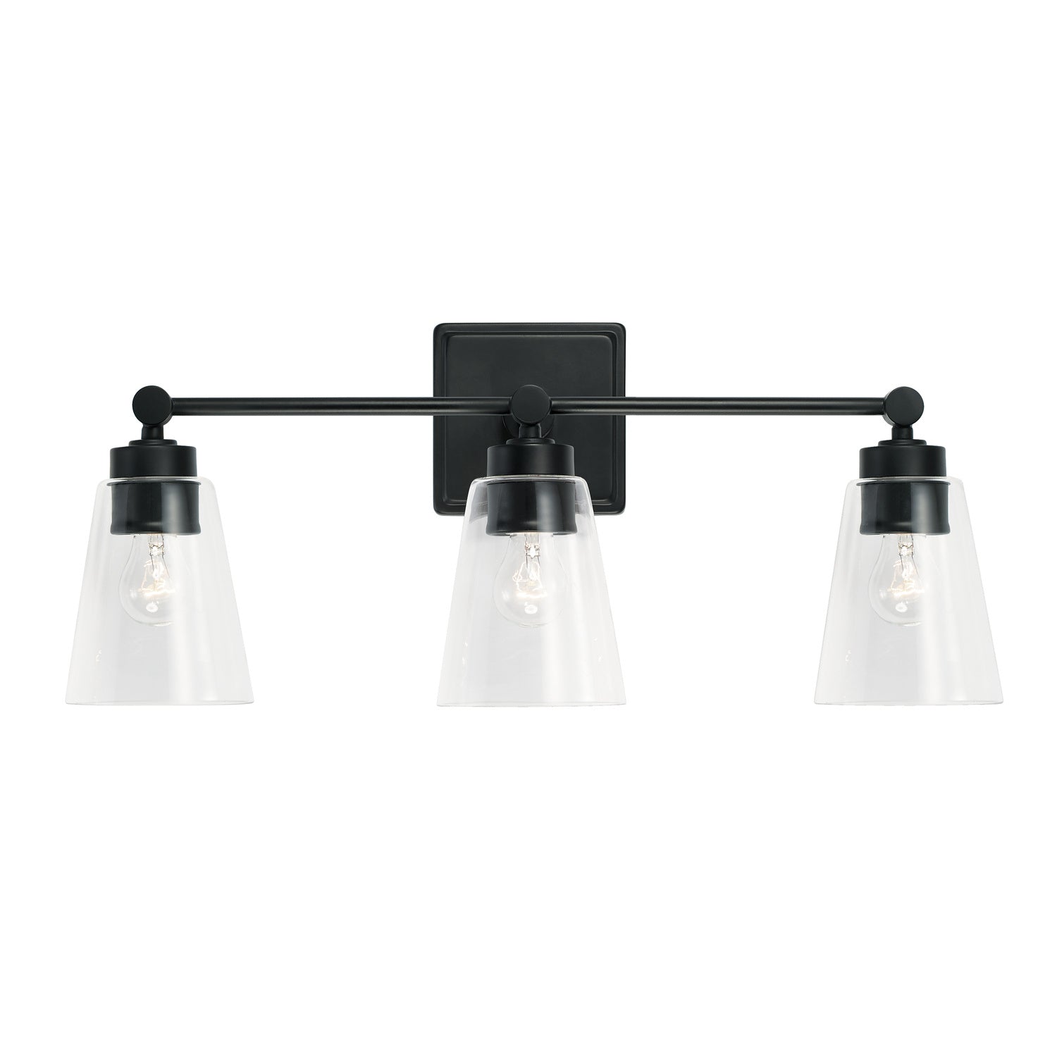 Capital Rory 121831MB-432 Bath Vanity Light 23 in. wide - Matte Black