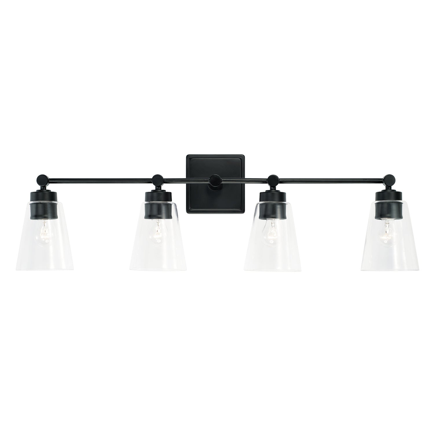 Capital Rory 121841MB-432 Bath Vanity Light 33 in. wide - Matte Black